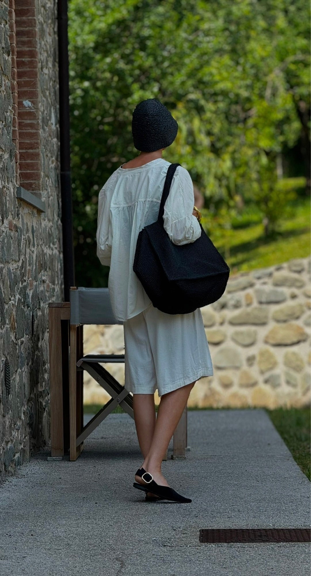 Bermuda Bo linen cream