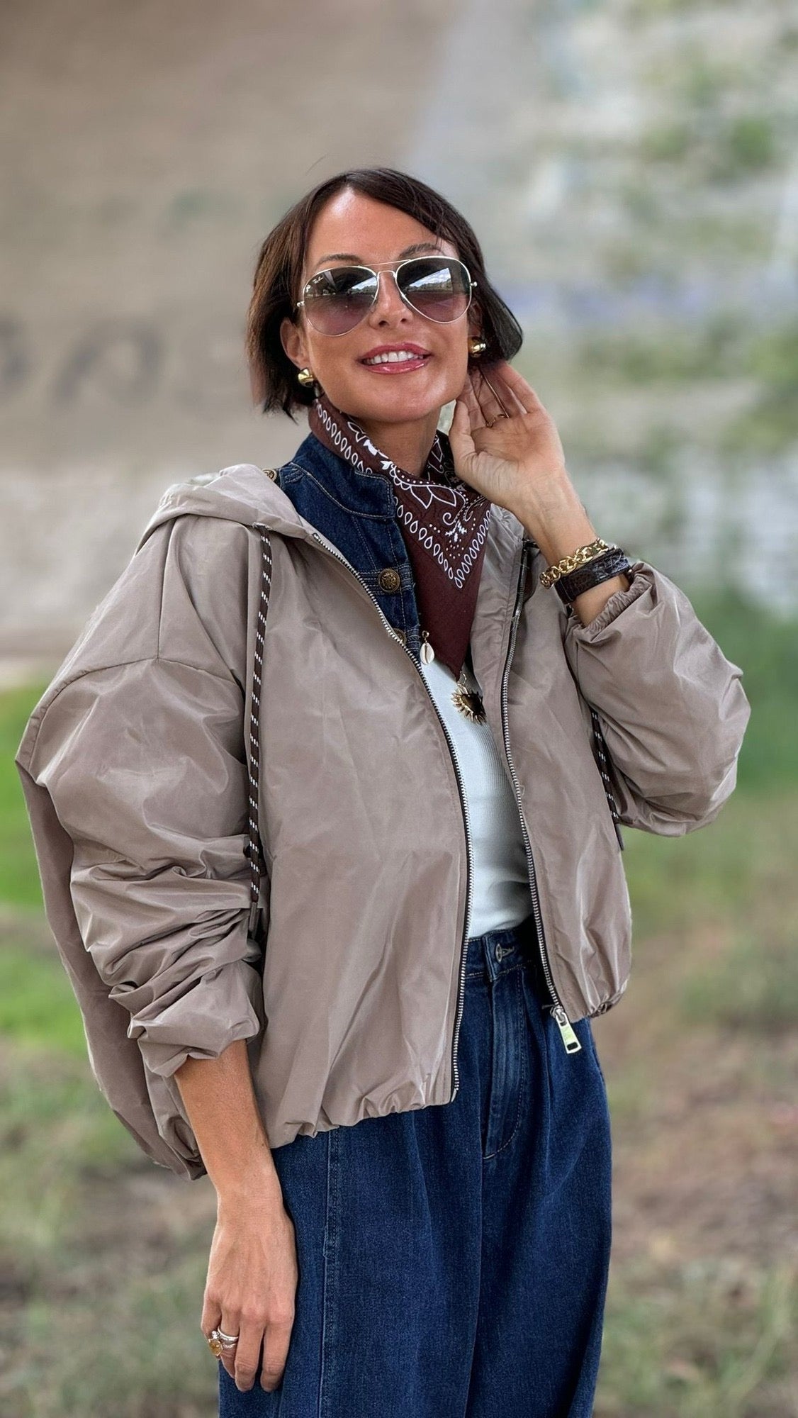 Jacket Cara sand