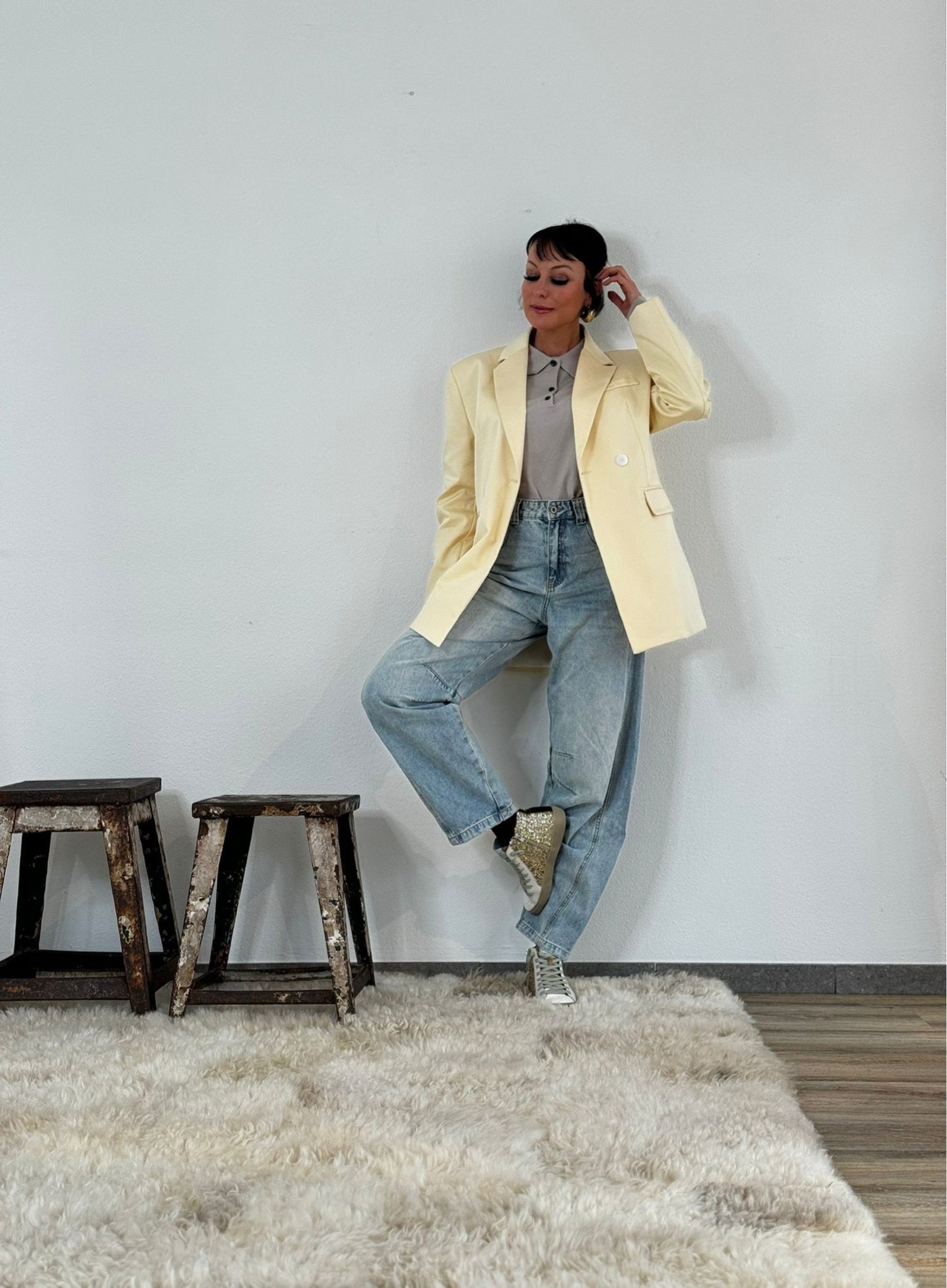 Shirt Polo April grey