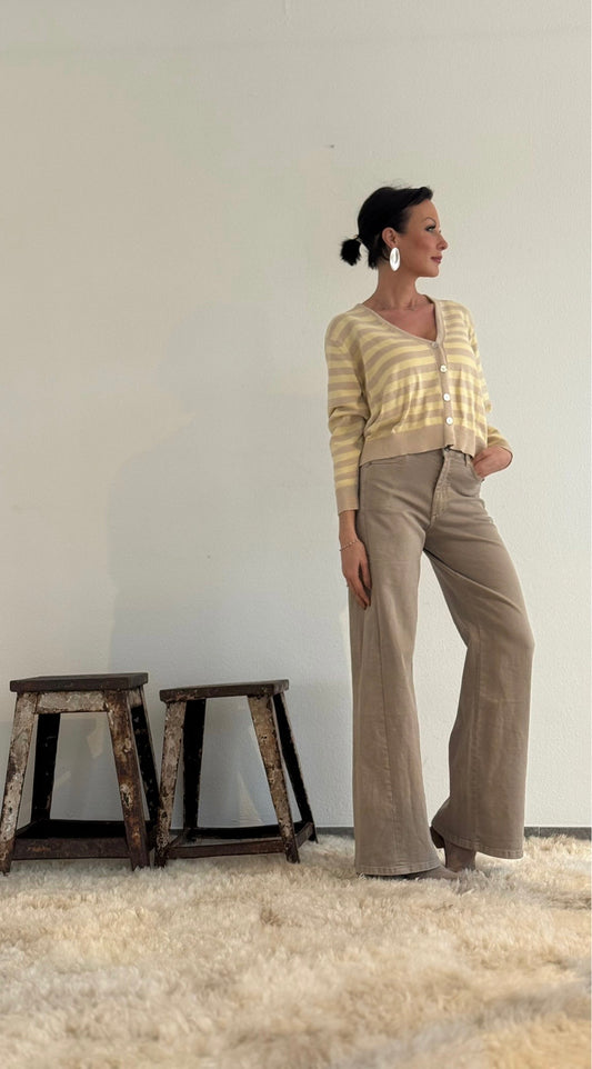 Cardigan Sunny striped