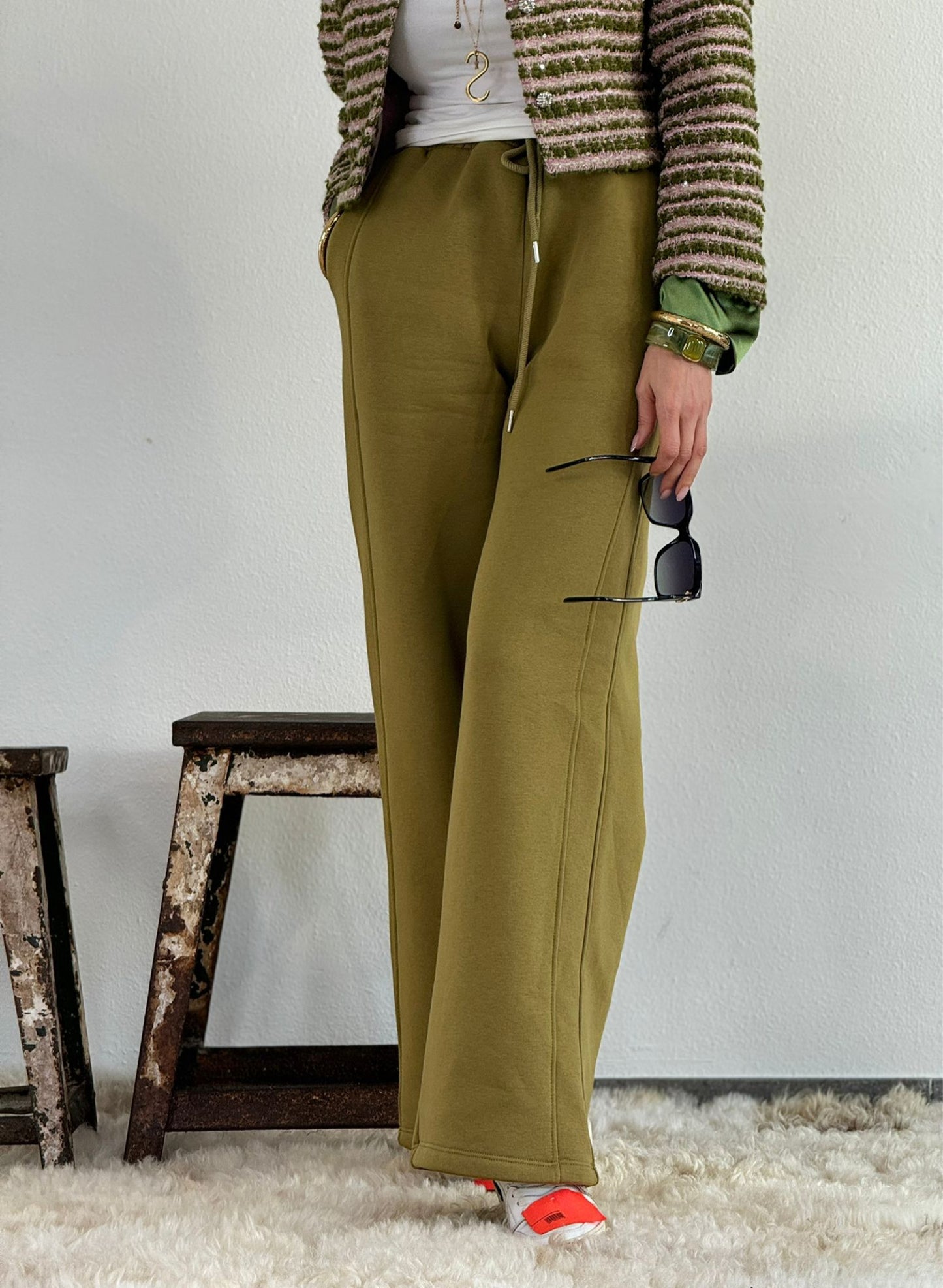 Pants Winona track verde