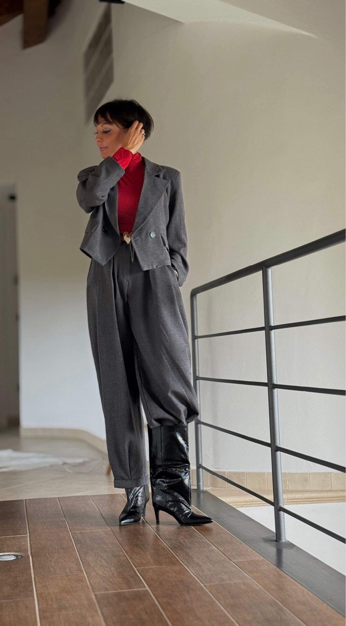 Longsleeve Zita red