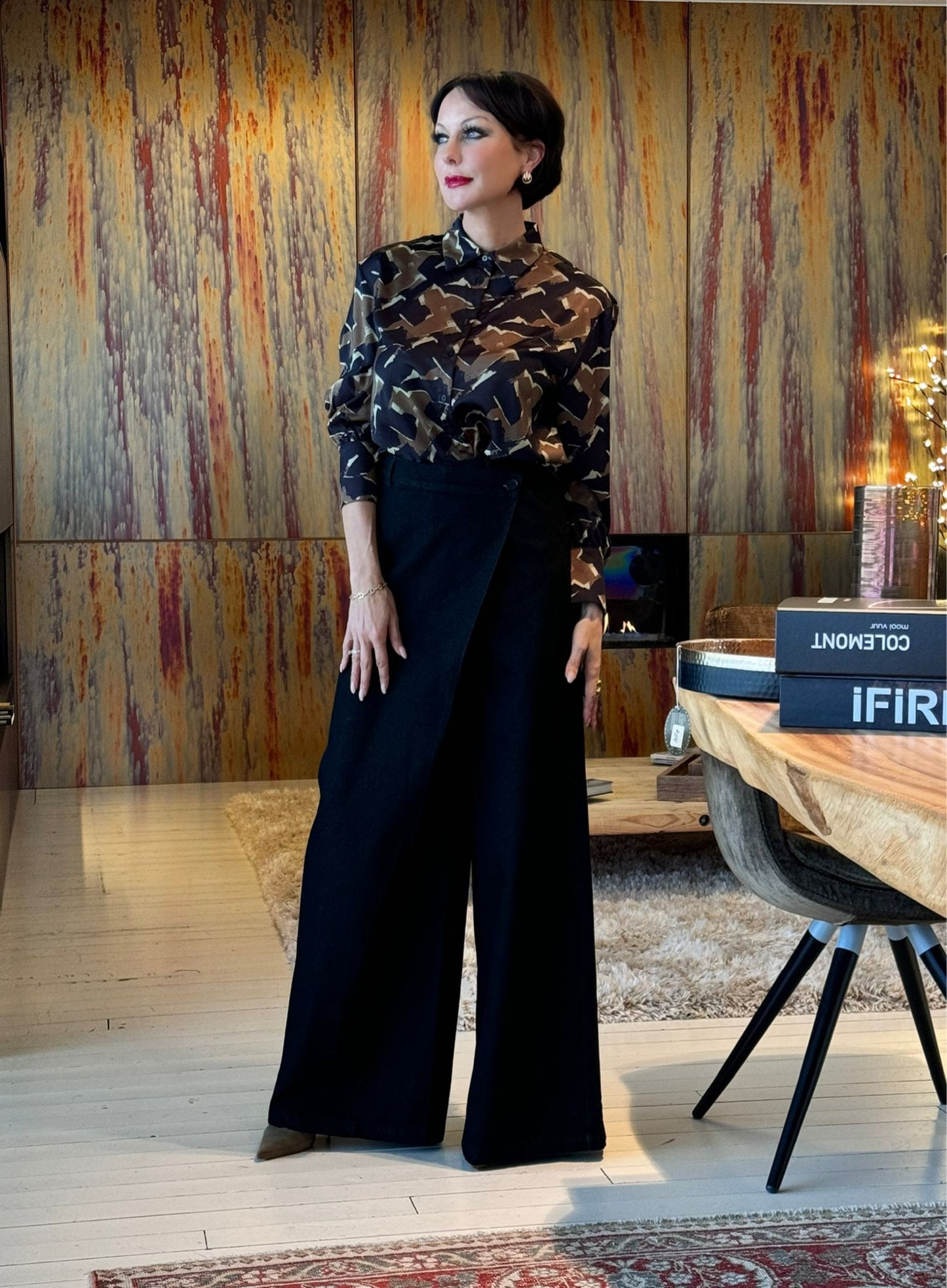 Blouse Giulia grafic