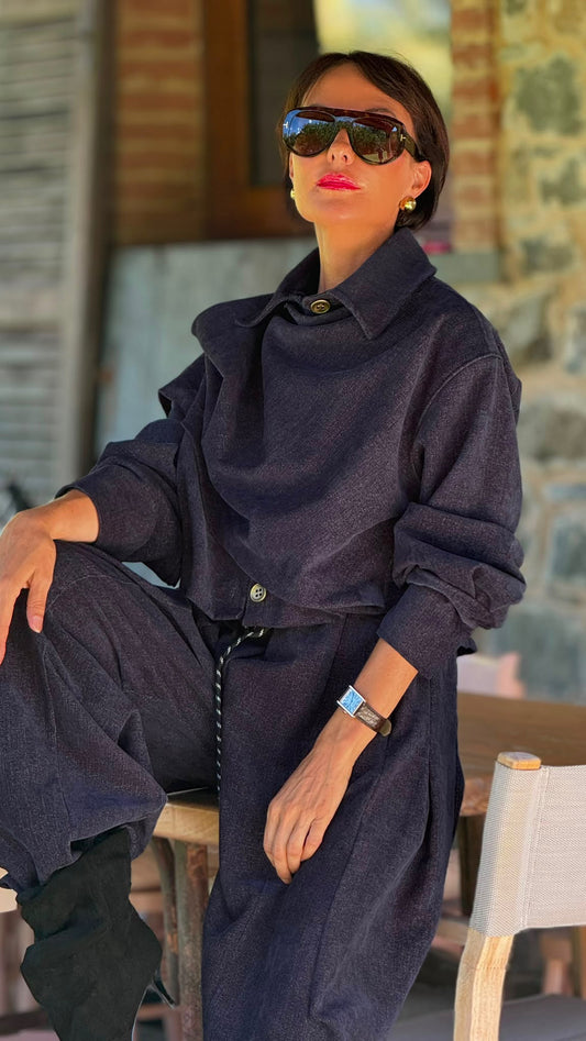Jacket style Esteban jeans blue