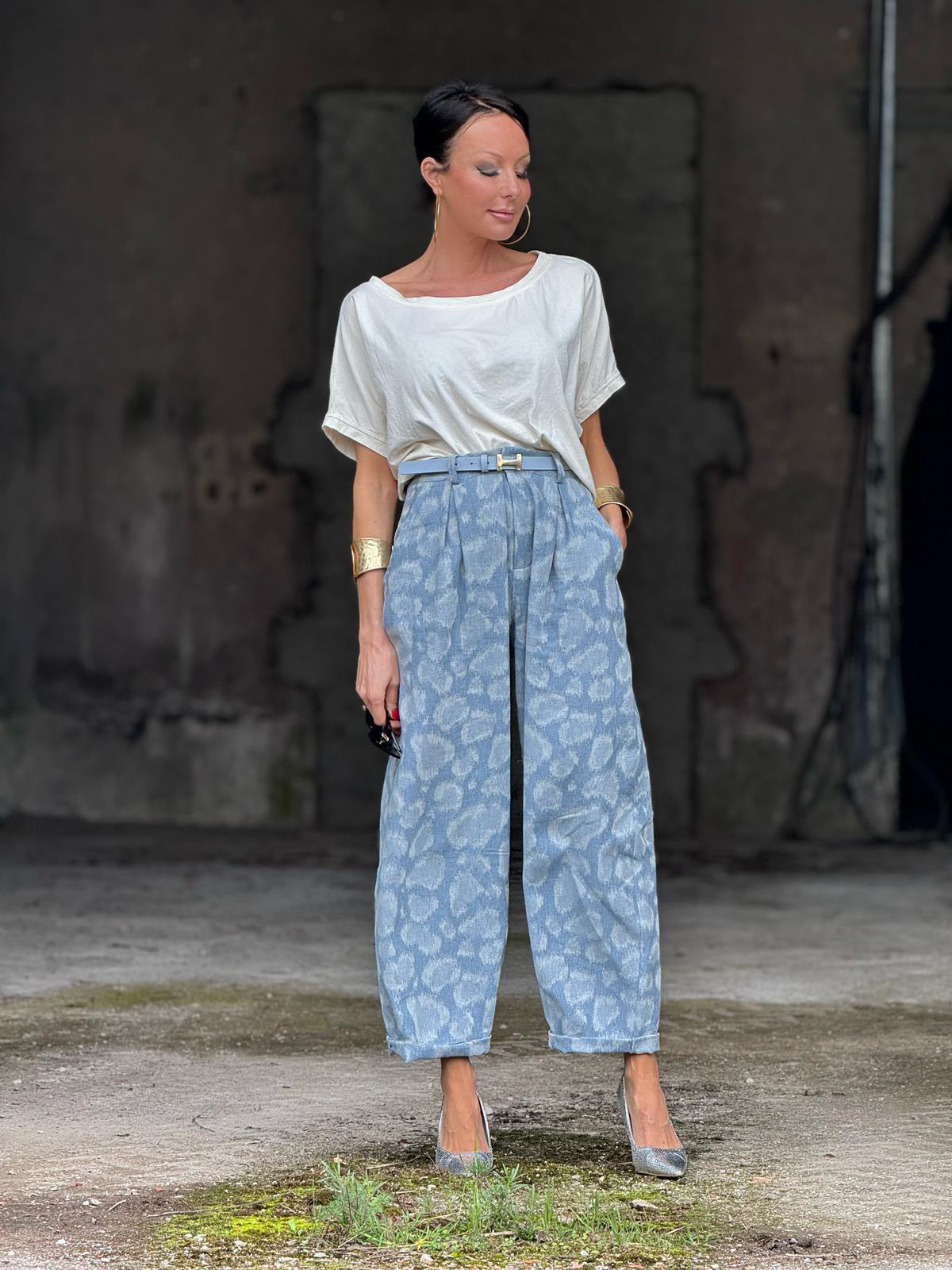 Pantalon Maris bleu