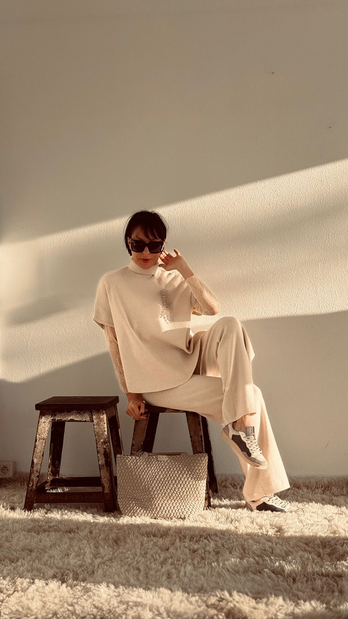 Set blossom jersey ivory - pre order -