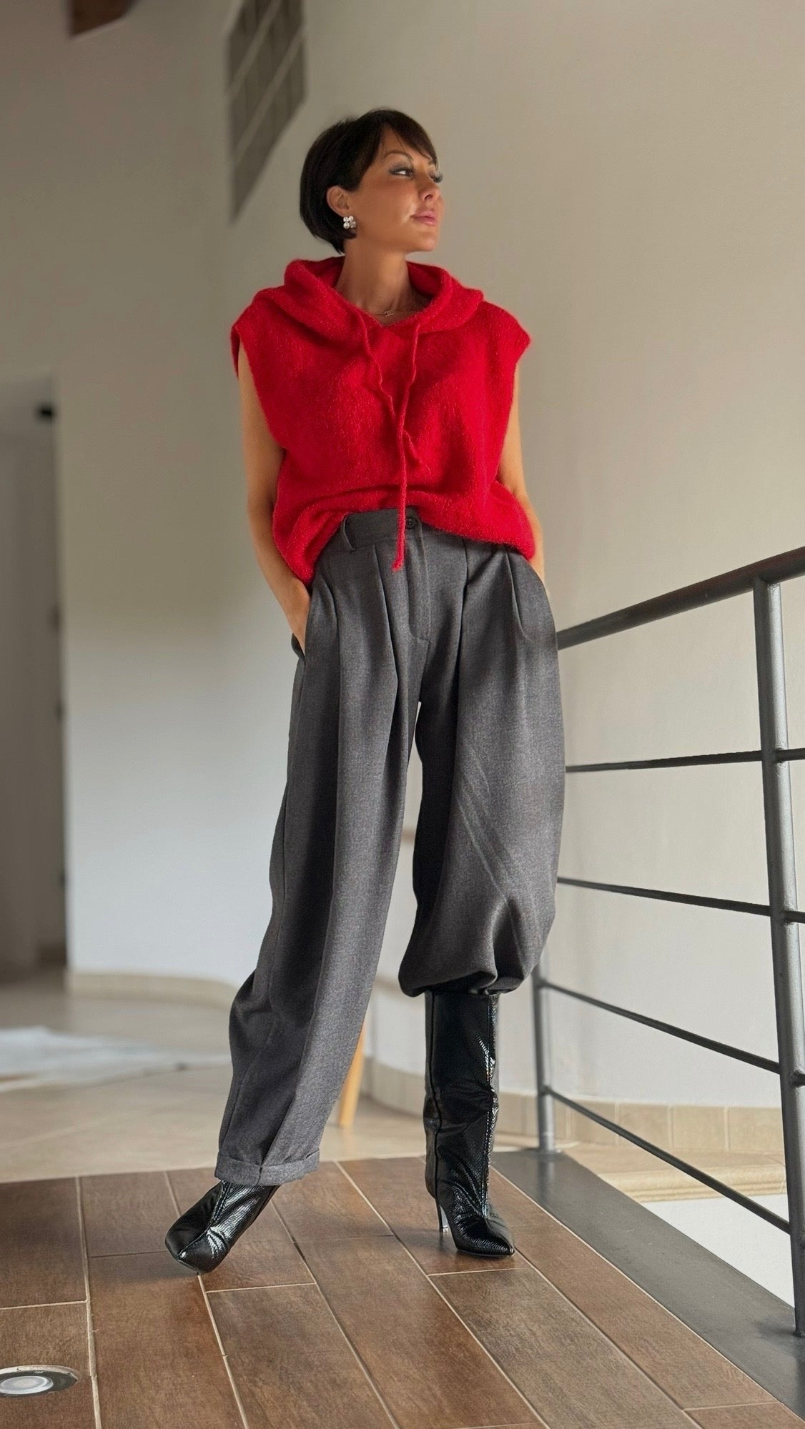 Hoodie Zita red