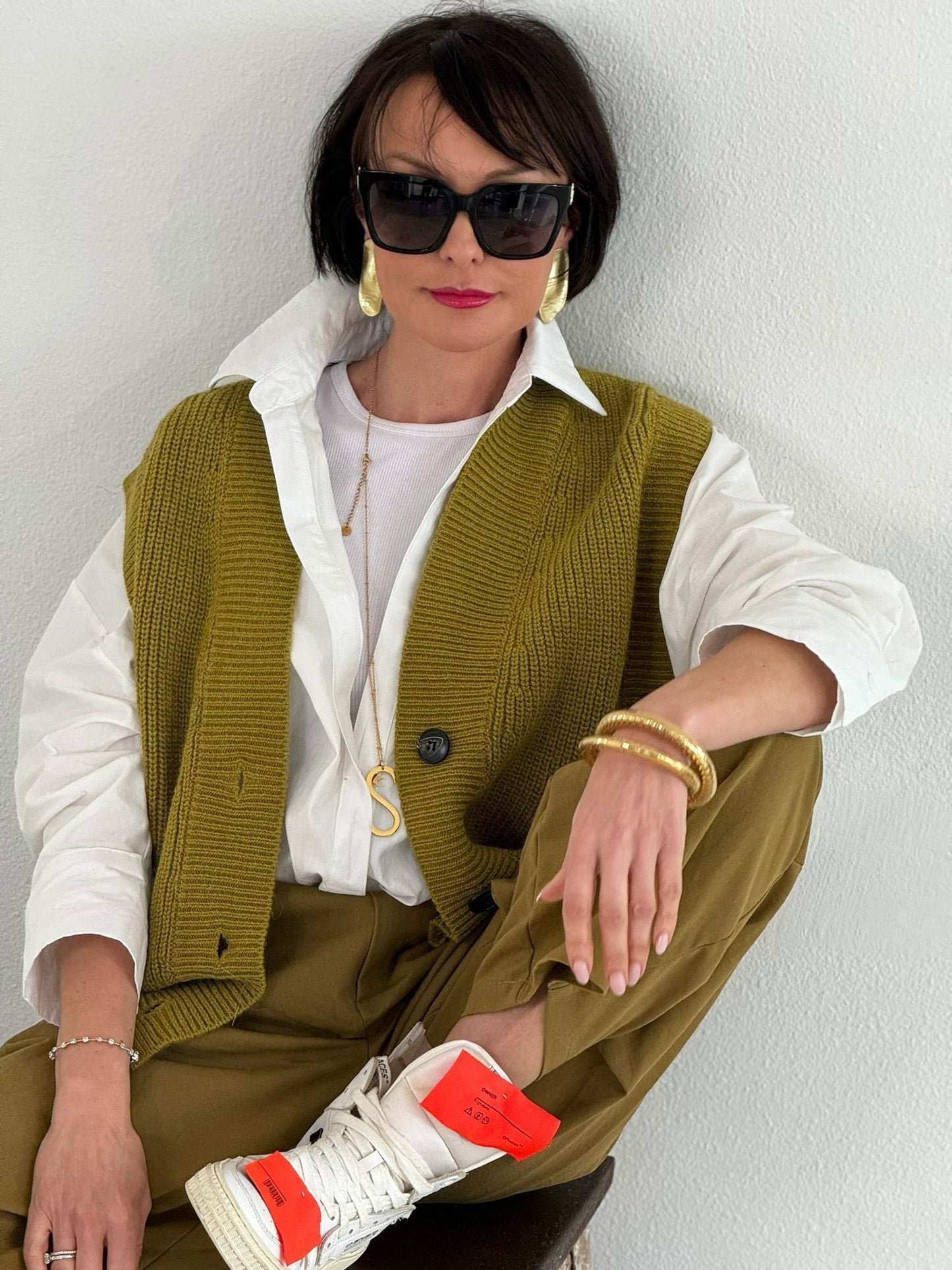 Cardigan Winona verde