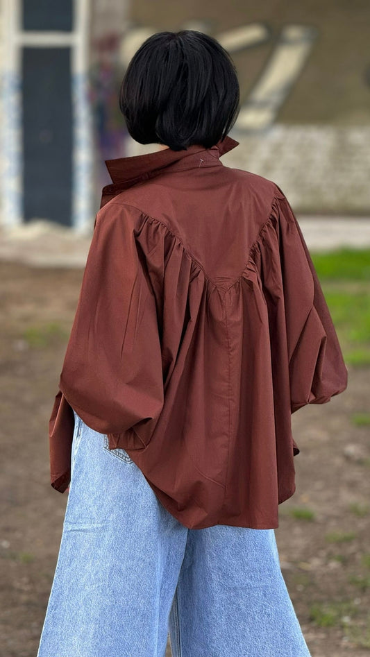 Blouse Lola cruz rust