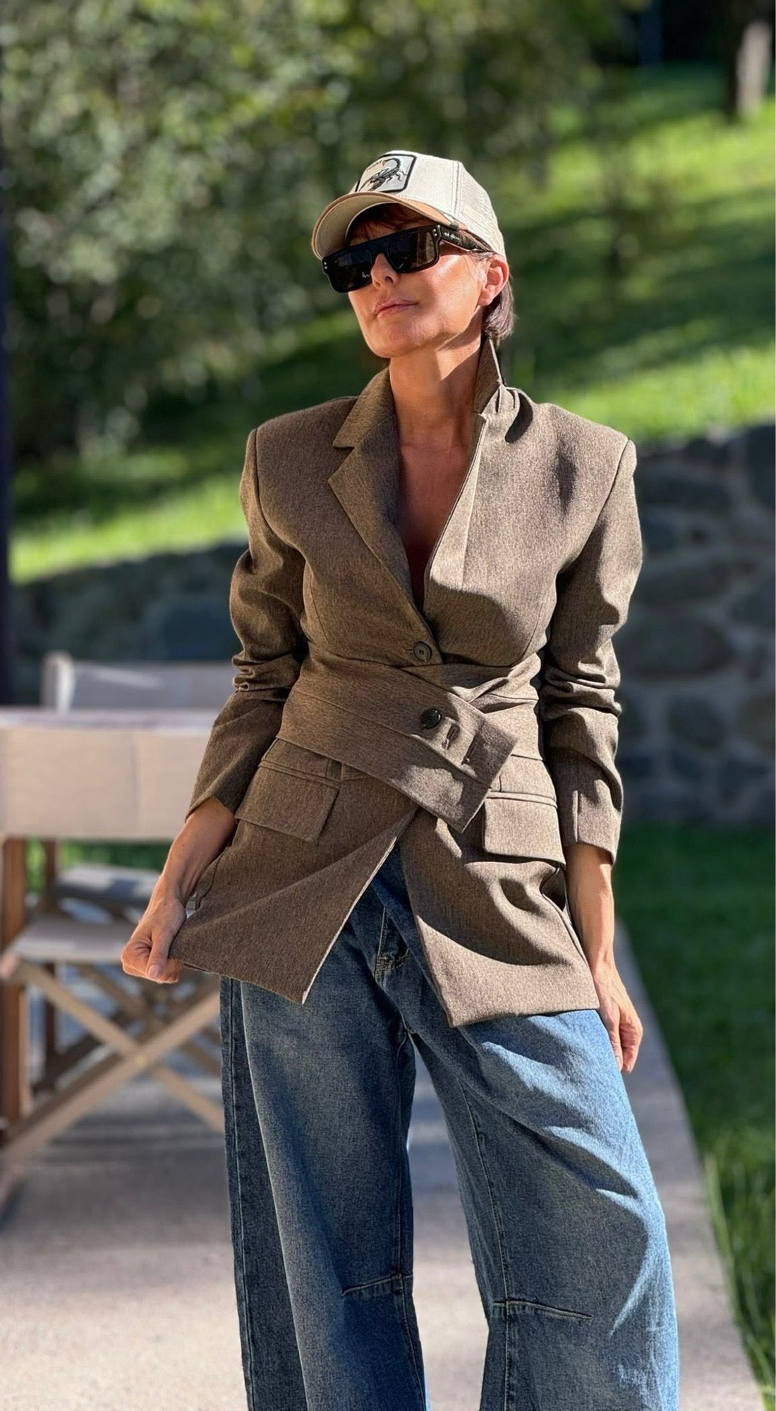 Blazer Vero waistband
