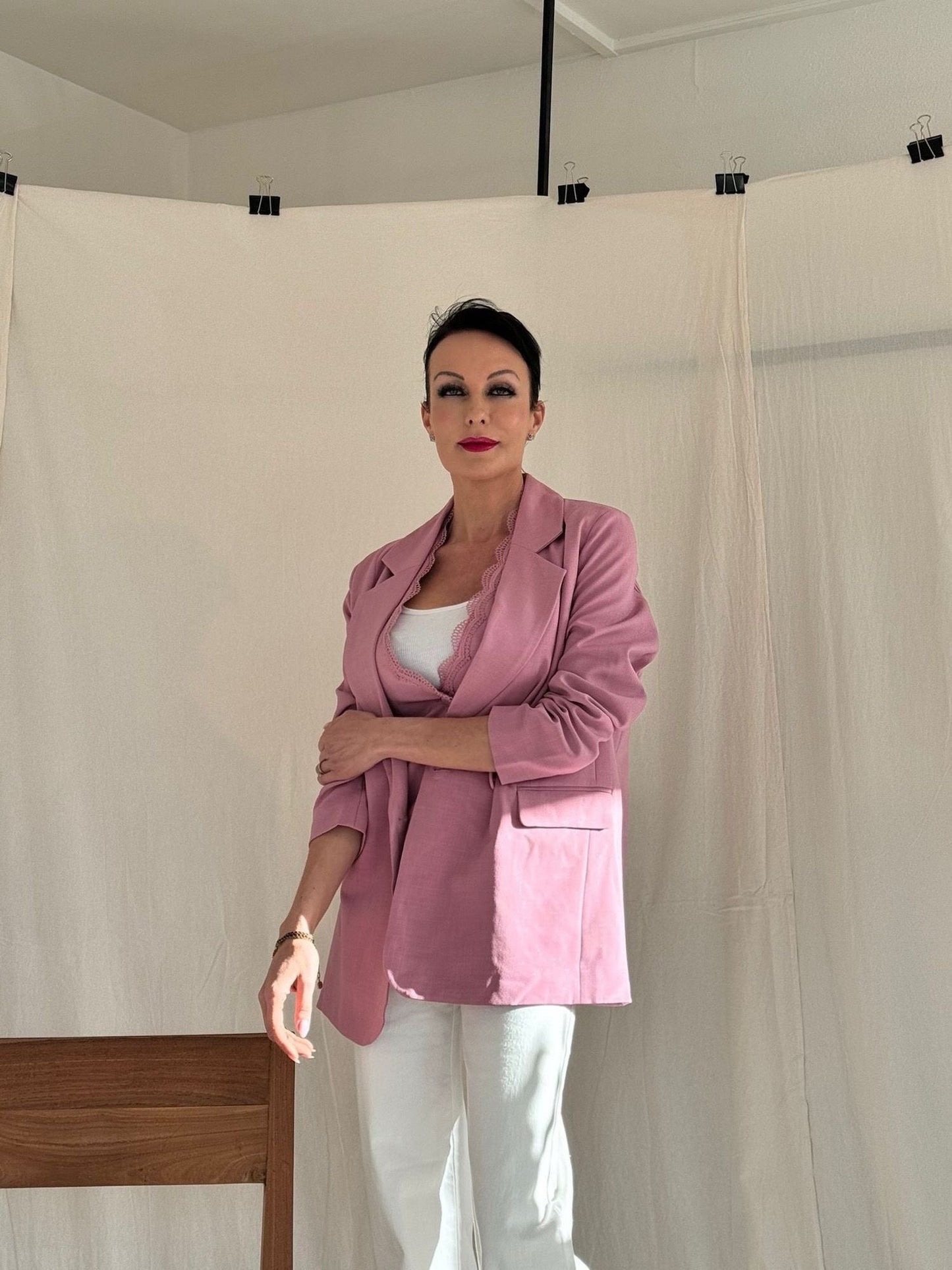 Blazer Ivy pink