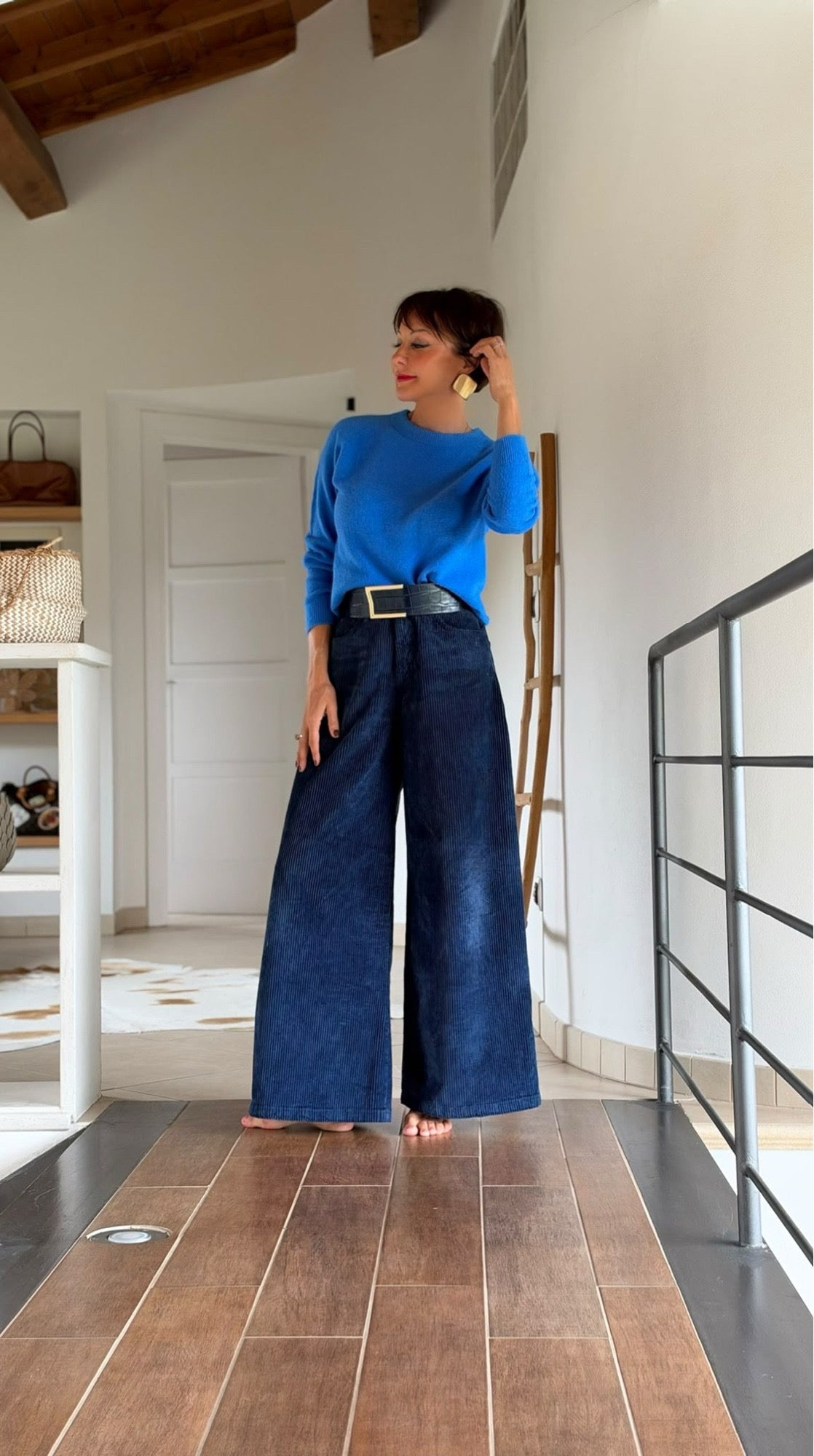 Pull Mila lm cobalt blue