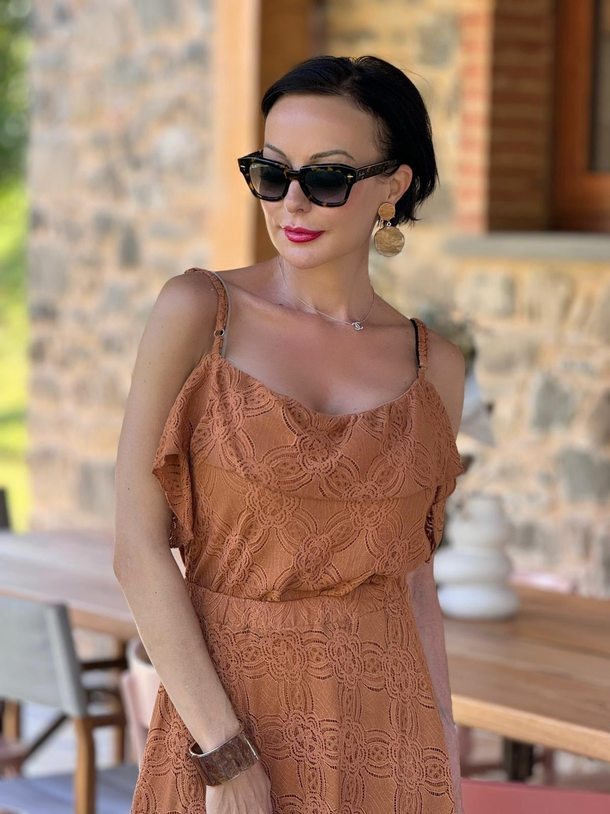Top Ginger lace
