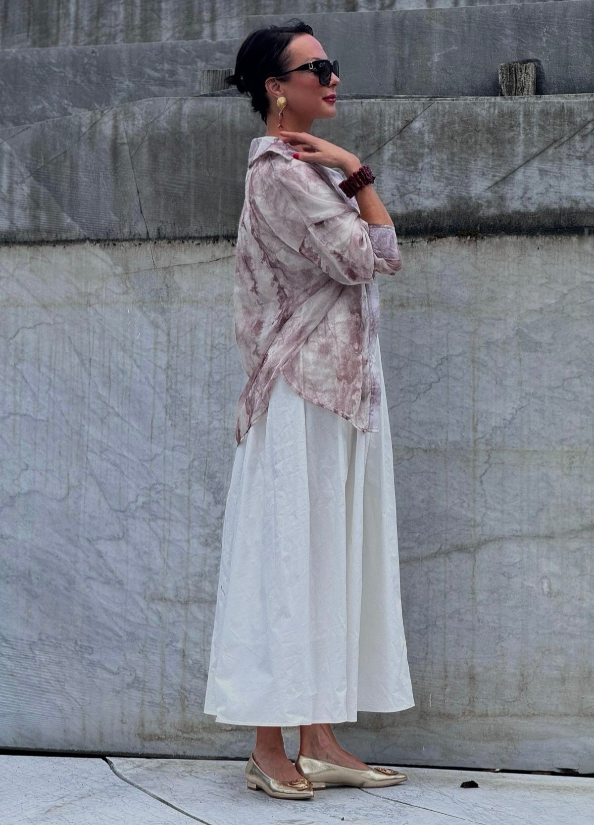 Blouse Paola old pink