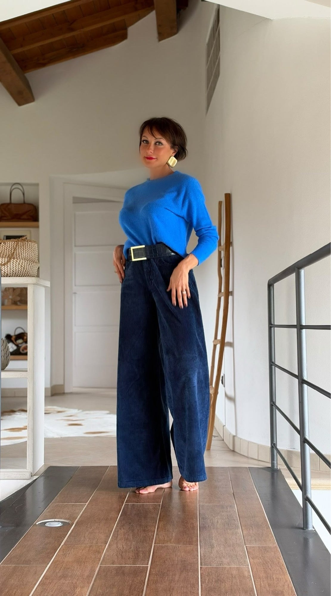 Pull Mila lm cobalt blue