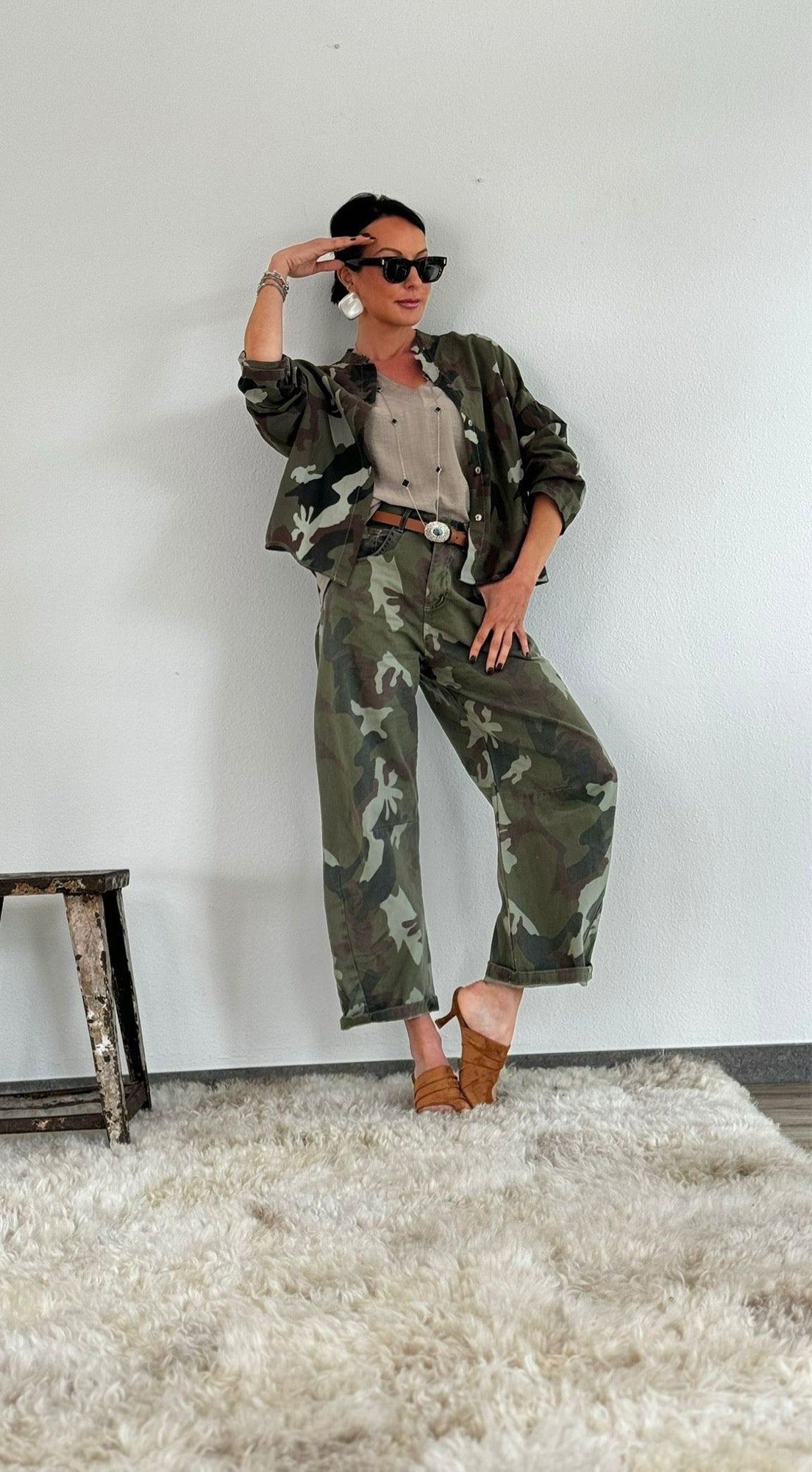 Blouse camu