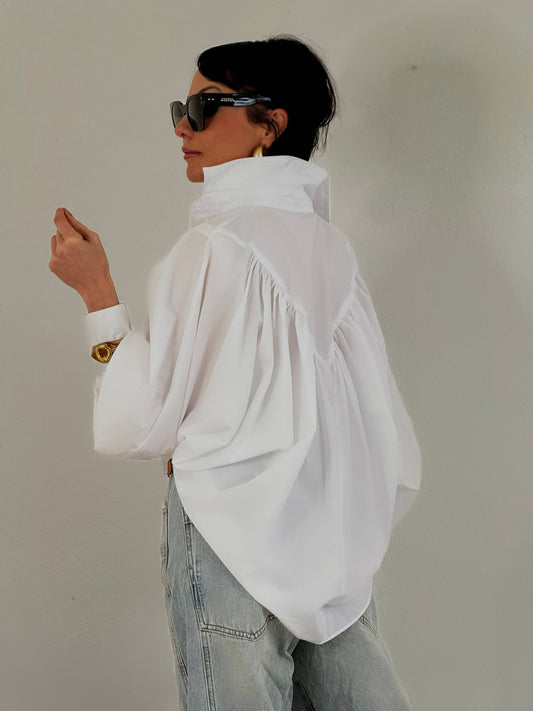 Blouse Lola cruz white