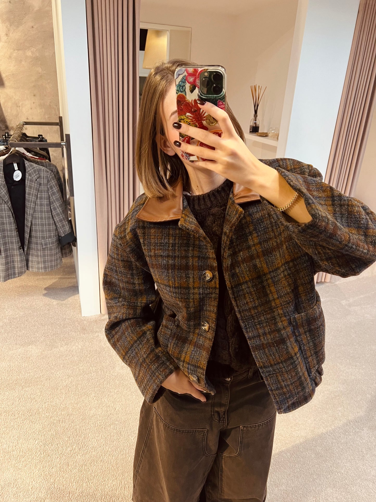Bomber Lola tartan