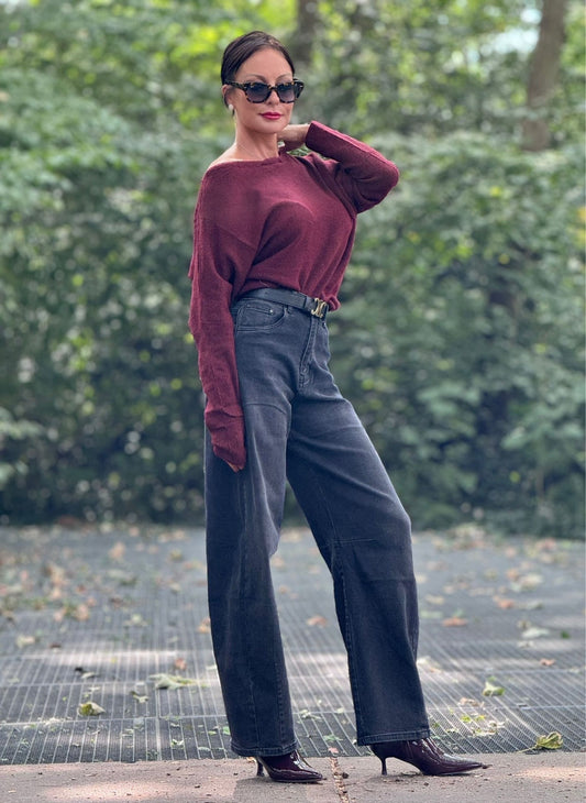 Jeans Lilith barrel black
