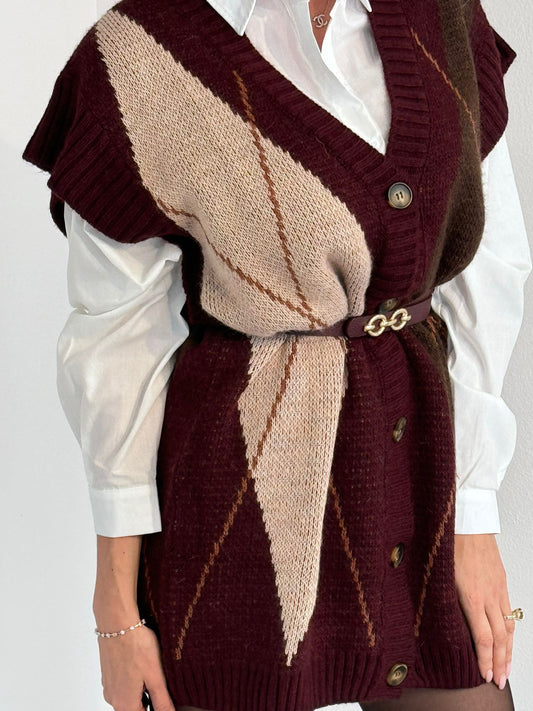 Belt Eveline leather