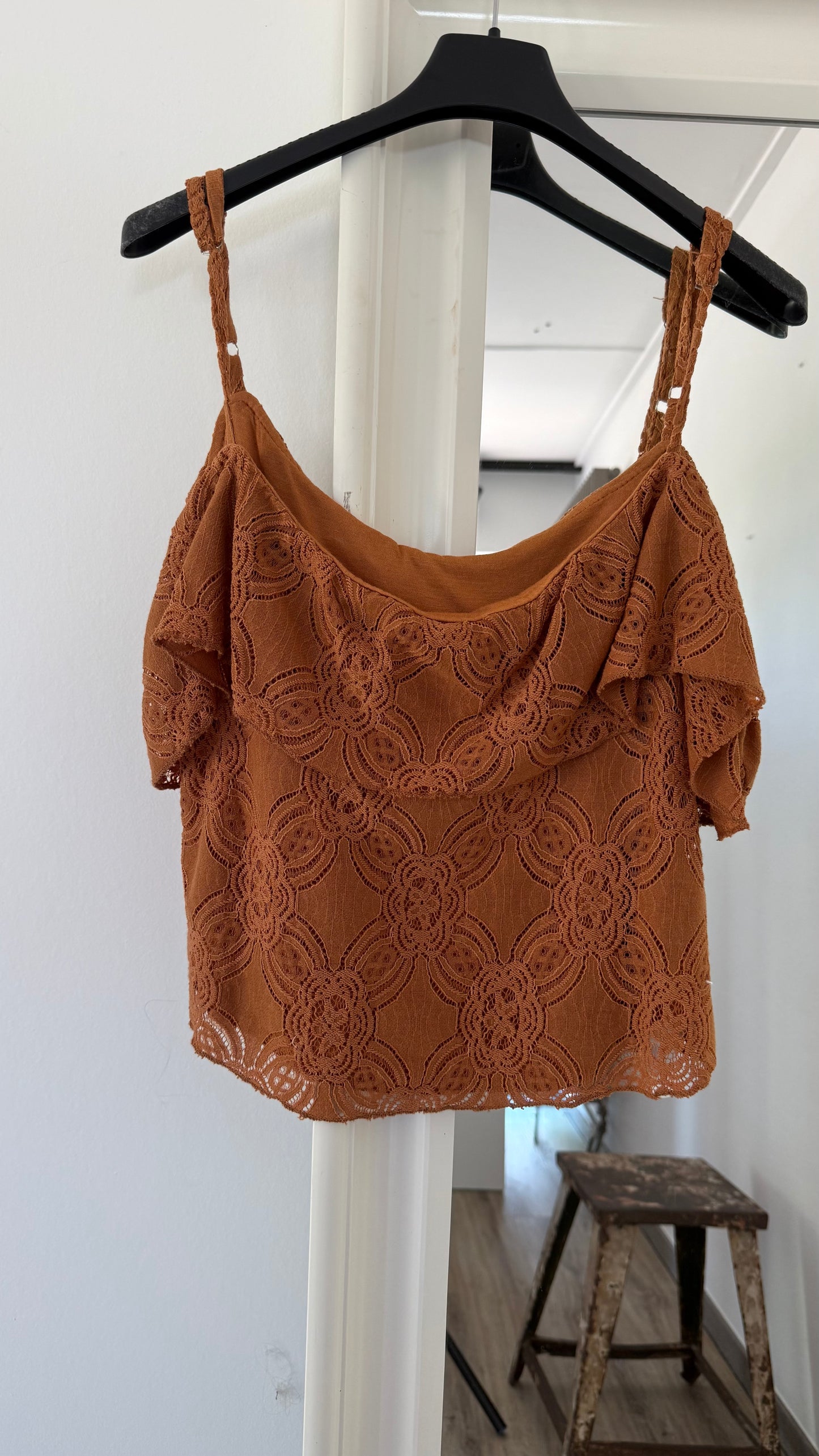Top ginger lace (S/M)