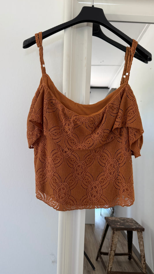 Top ginger lace (S/M)