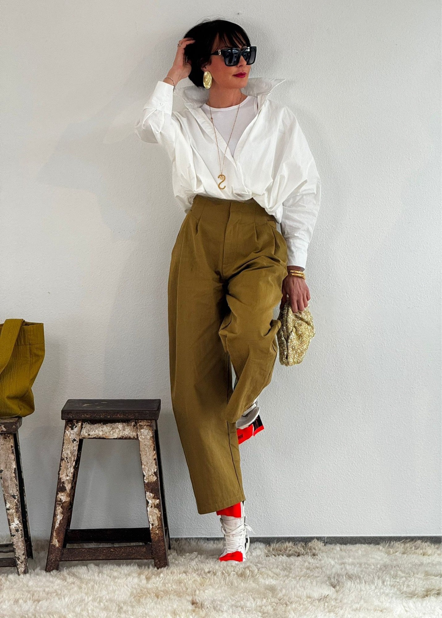 Blouse Savannah blanche + haut