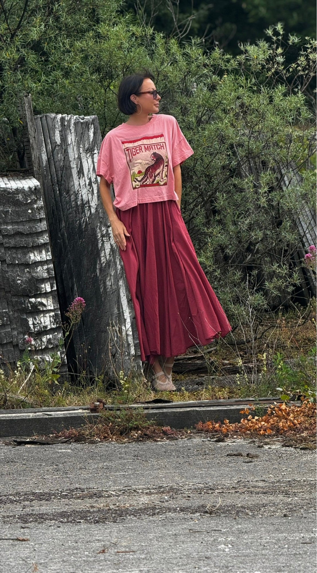 Skirt Amauri berry