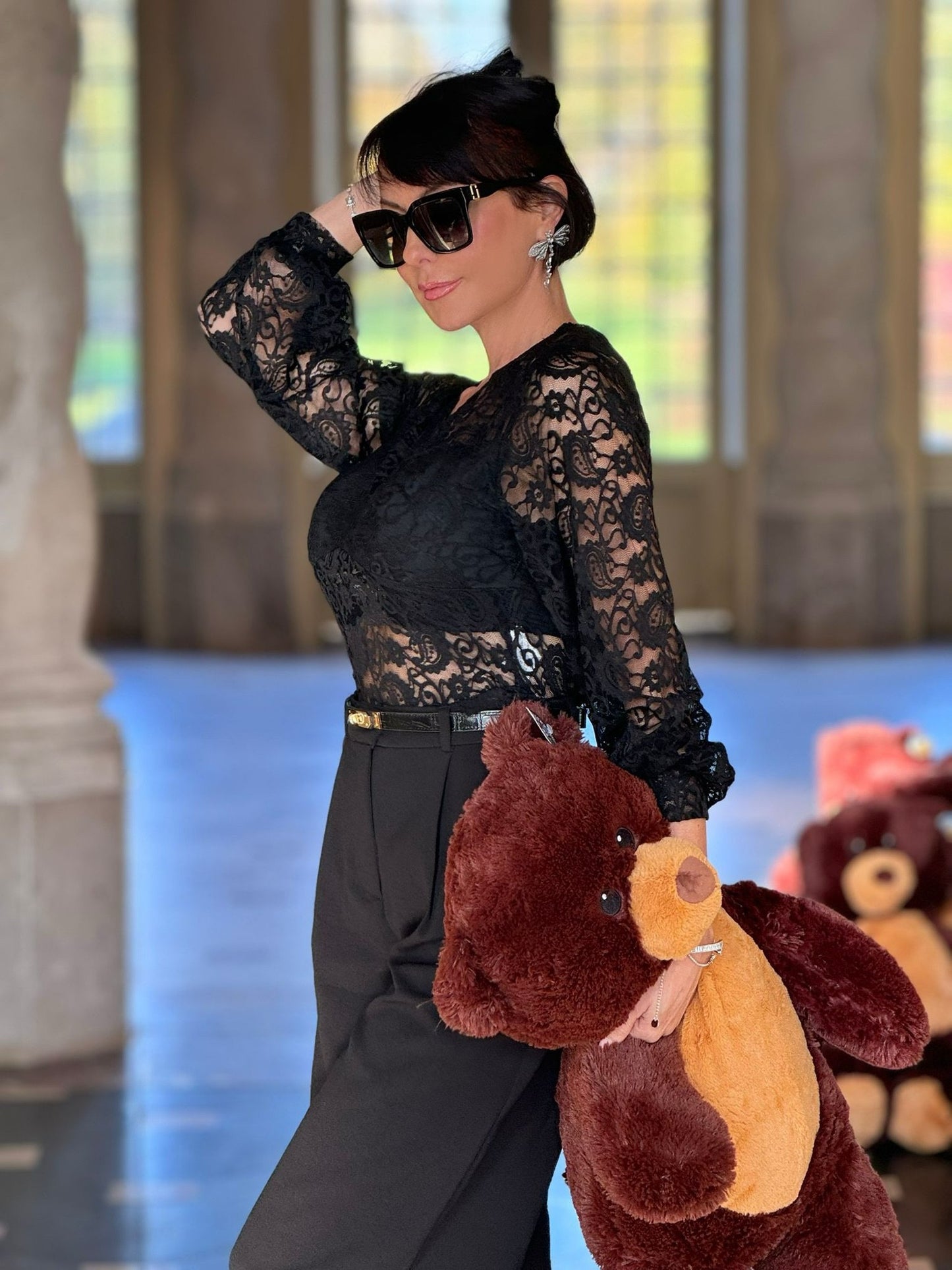 Top long sleeve black