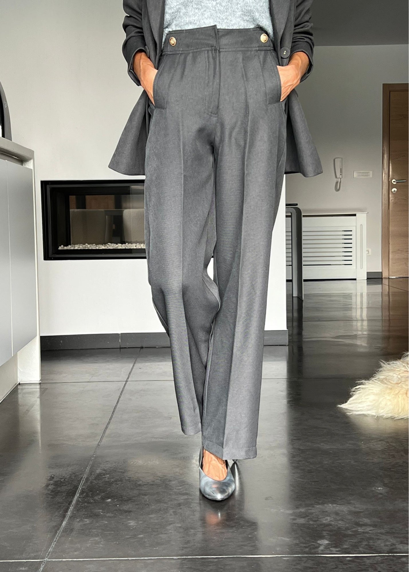 Pantalon Sabia gris