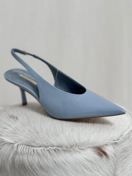 Escarpins slingback Oda bleu bébé