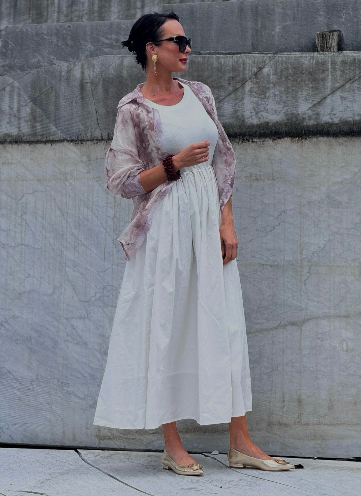 Blouse Paola old pink