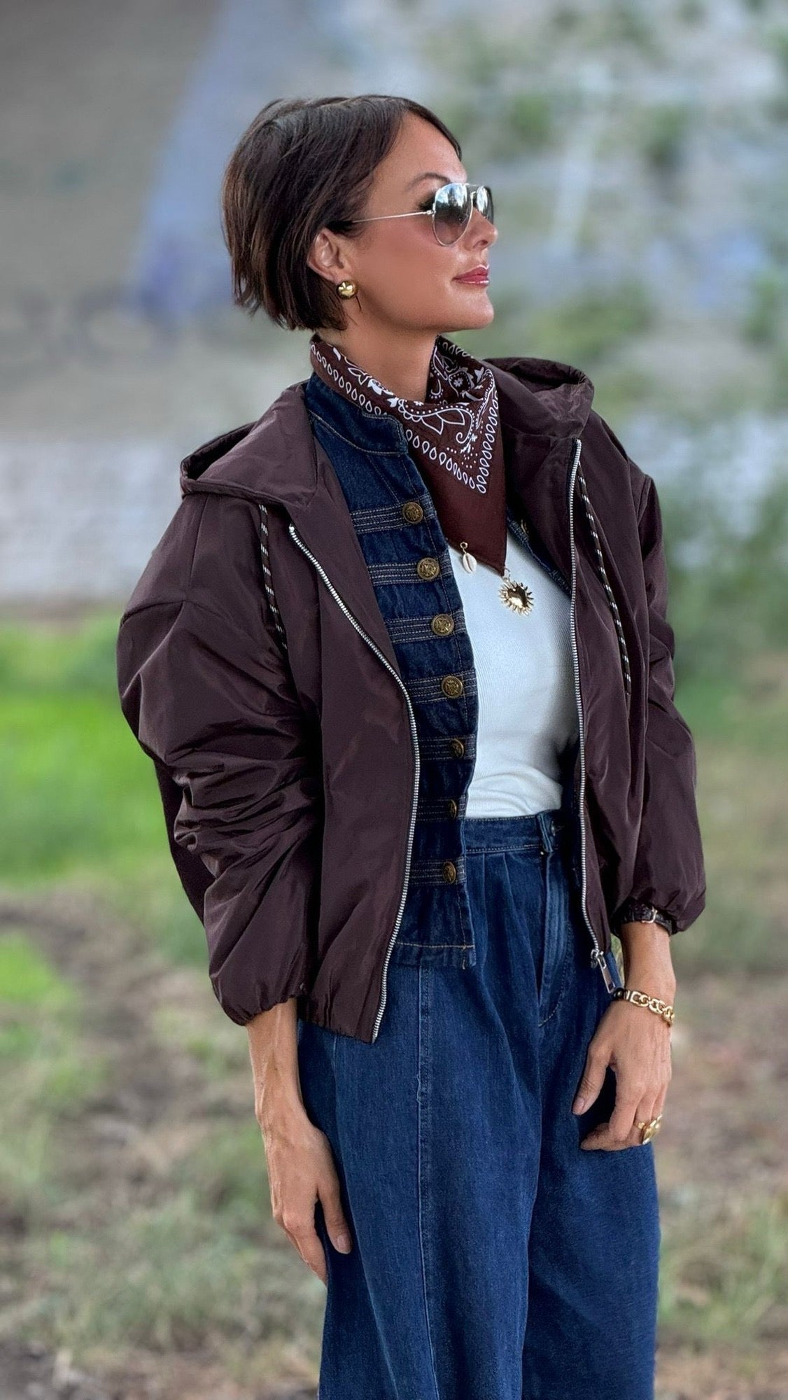 Jacket Cara choco