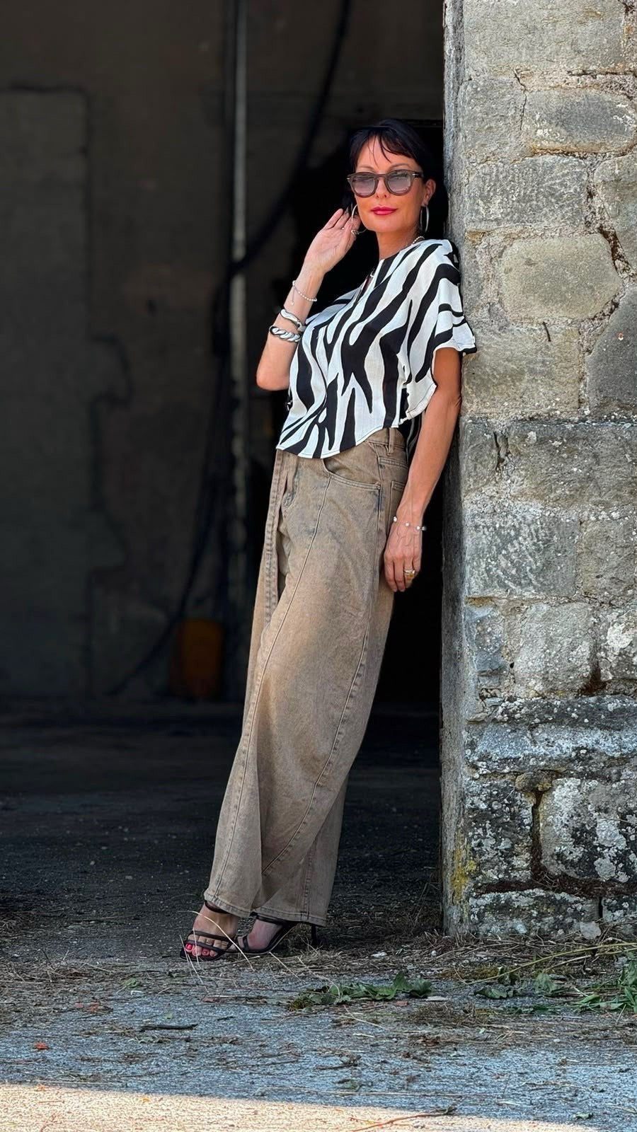 Zebra blouse
