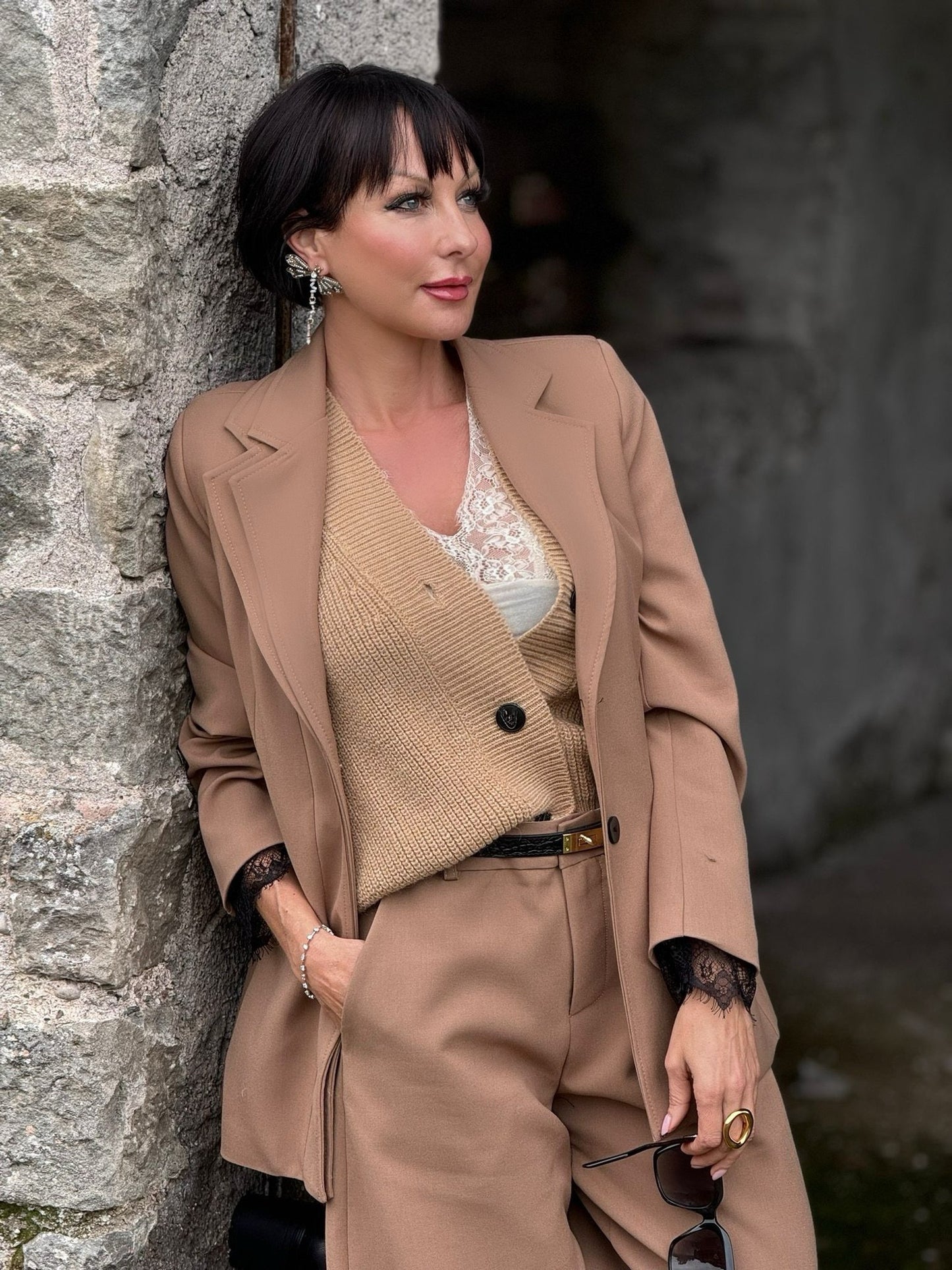 Cardigan Rachel camel