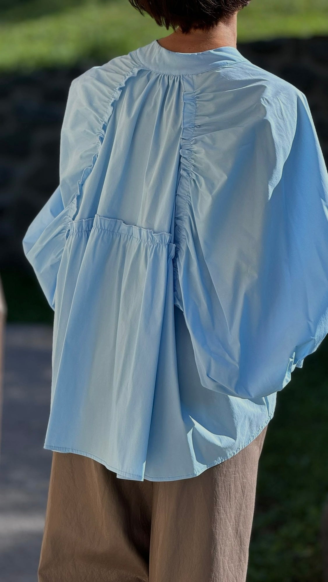 Blouse Vero wide blue