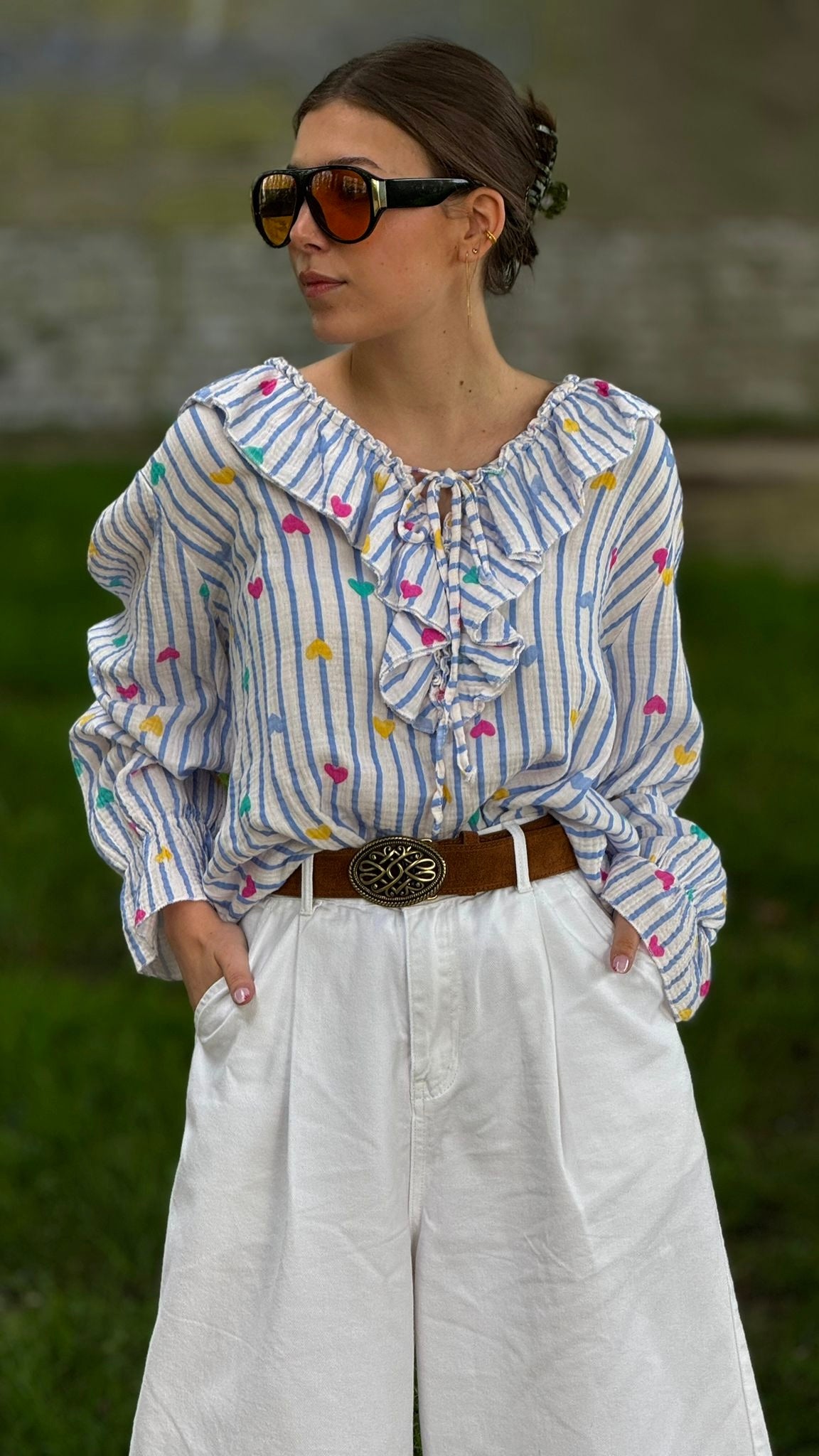 Blouse confetti