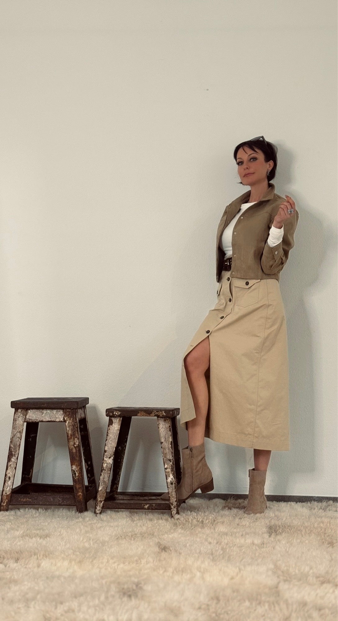 Skirt Jill bottom camel