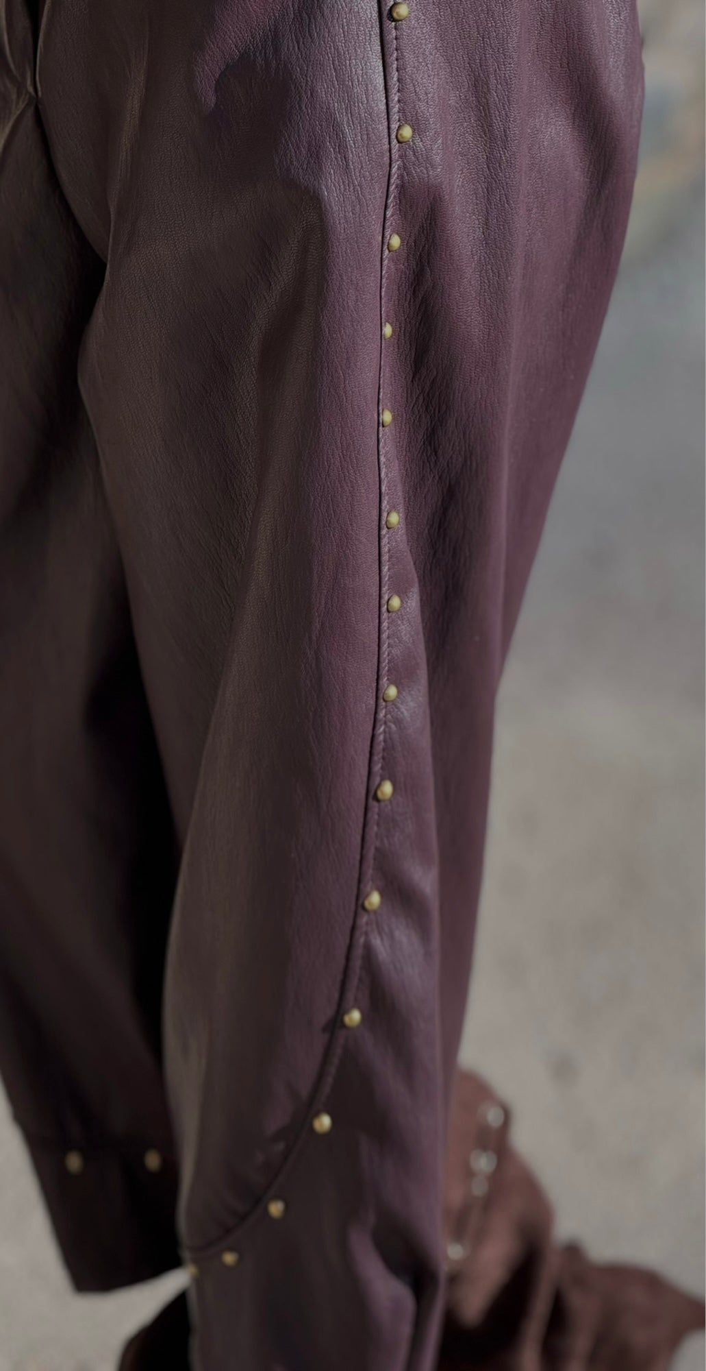 Pants Vero Aubergine