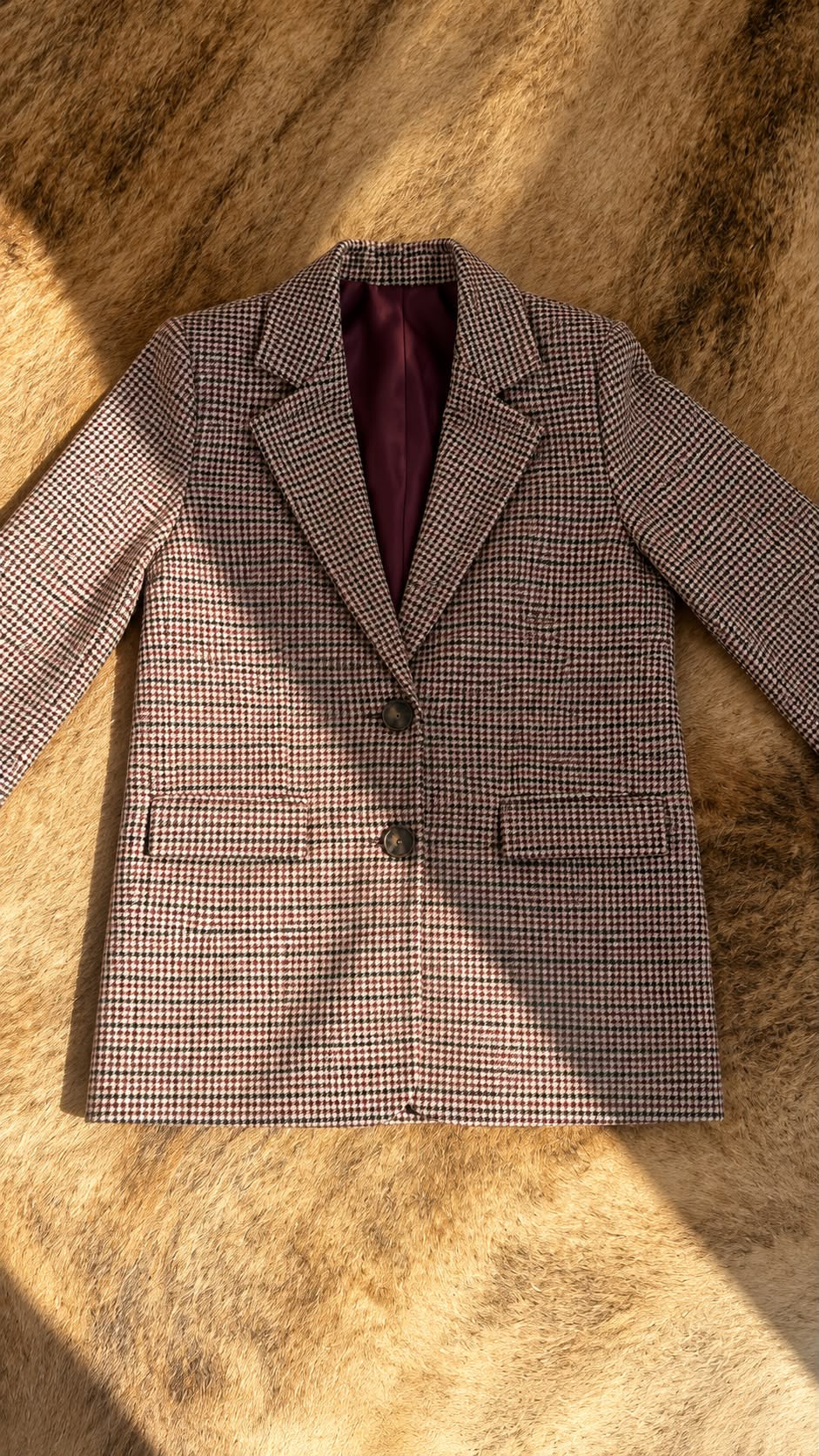 Blazer Isola tartan