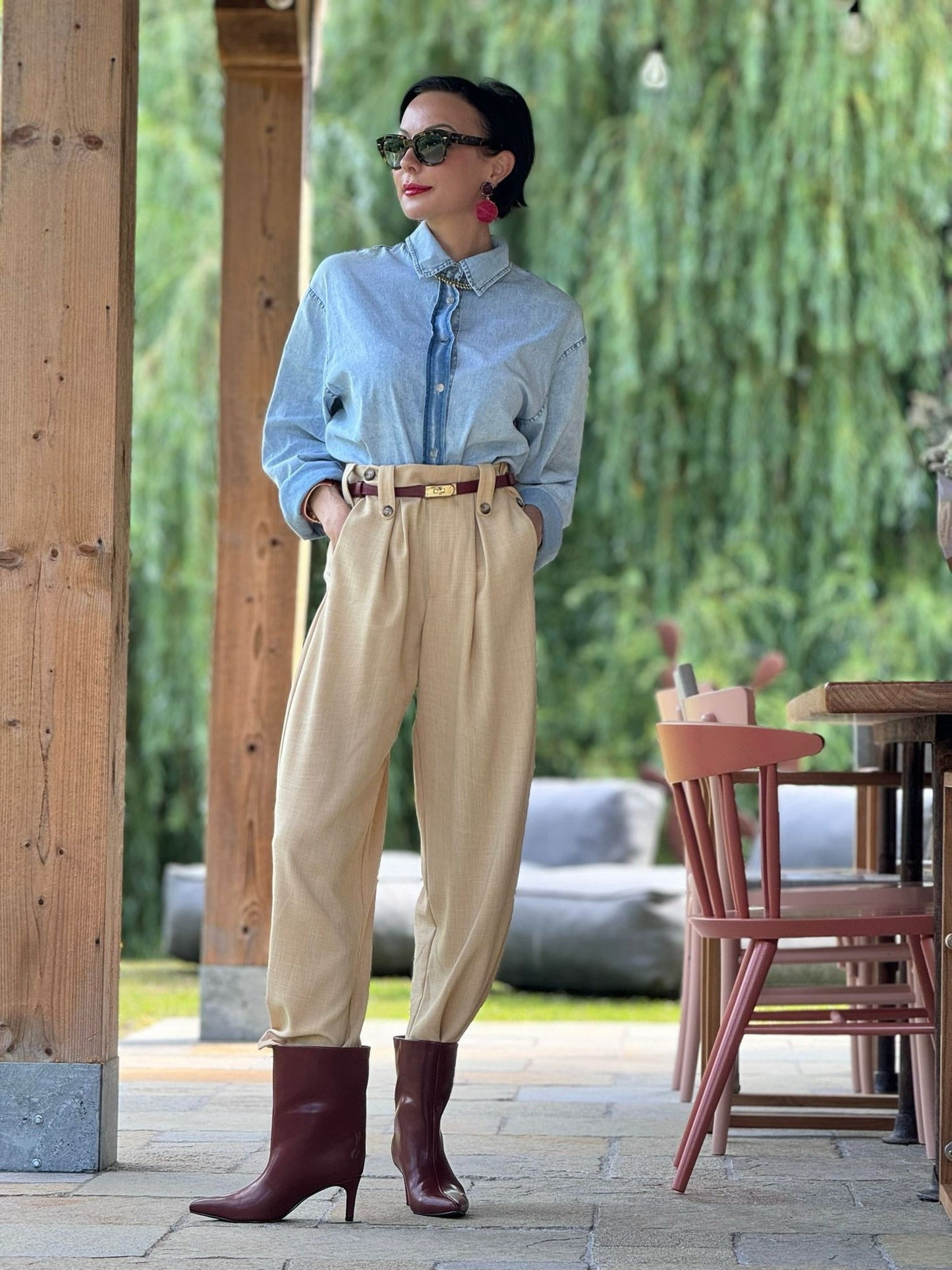 Pants Harvest camello