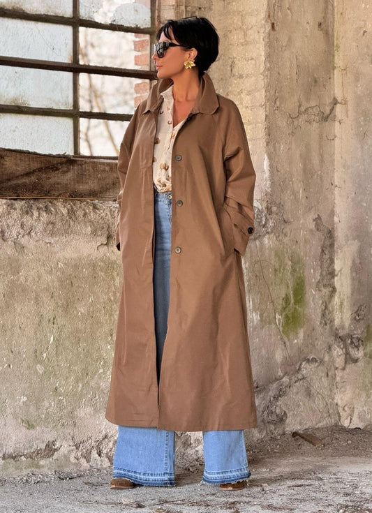 Trench Kuma camel long