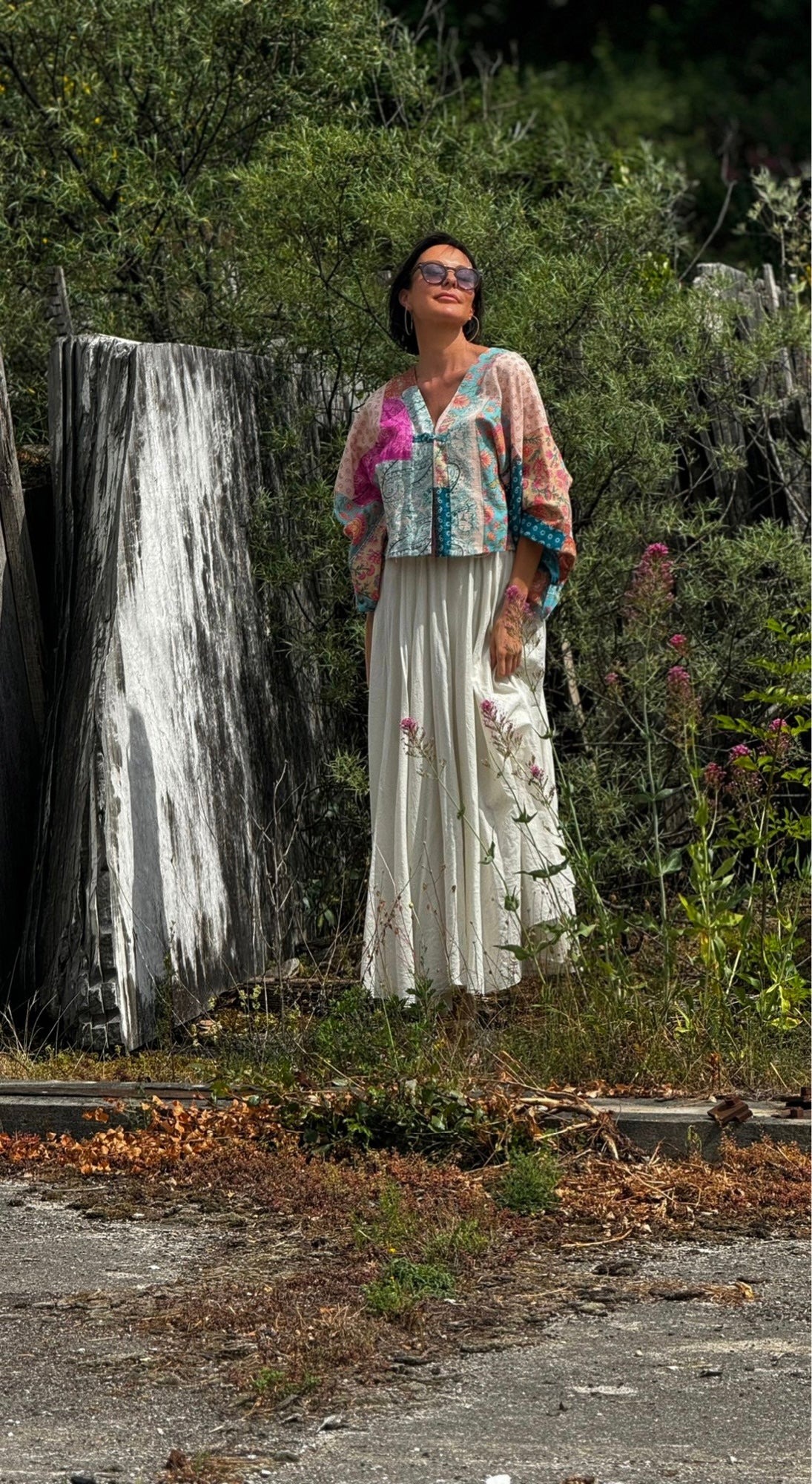 Kimono Amauri azur