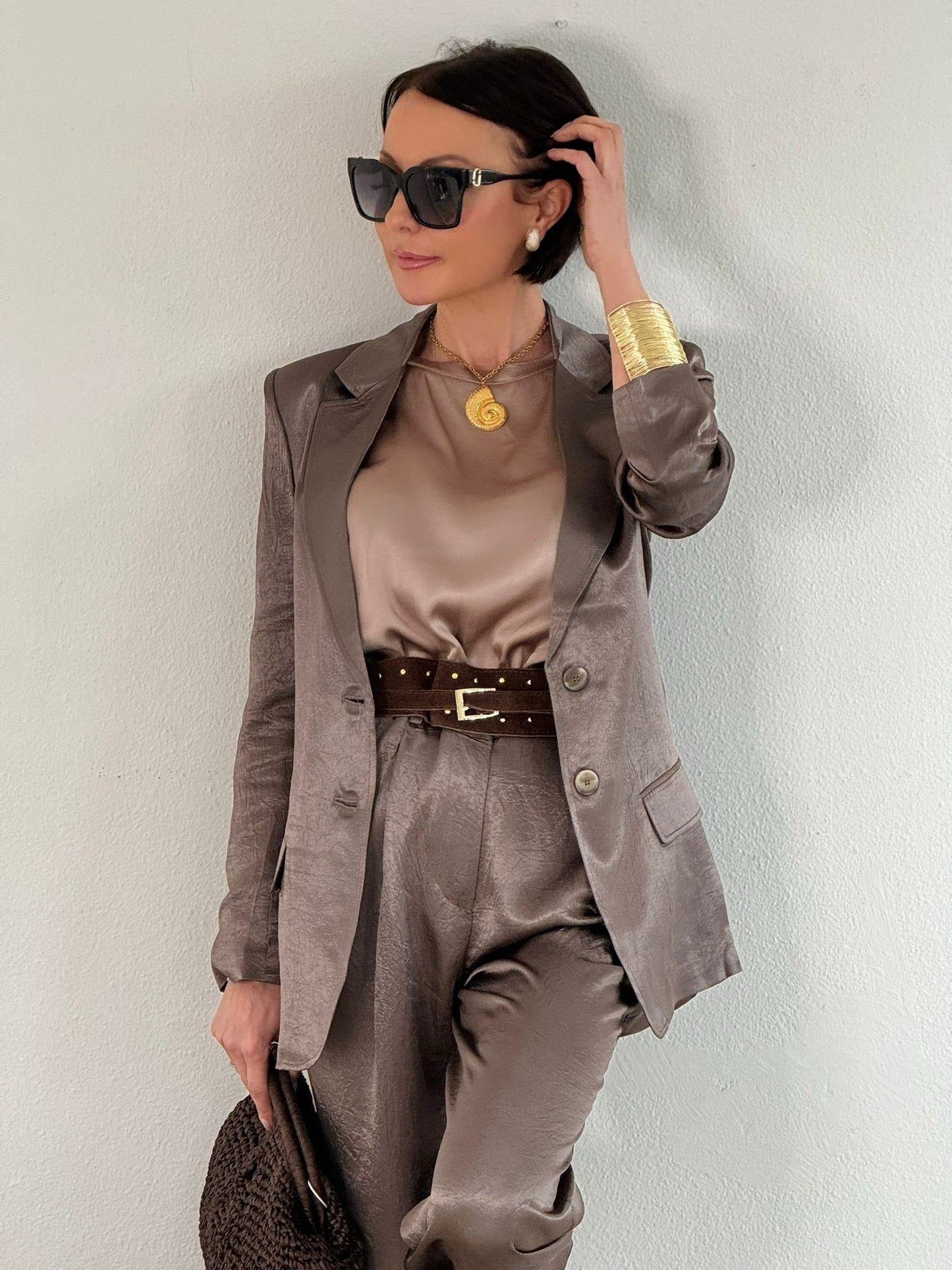 Blazer lilas Clarice