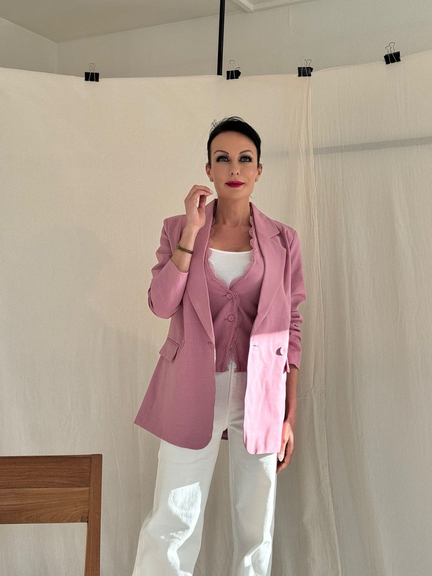 Blazer Ivy pink