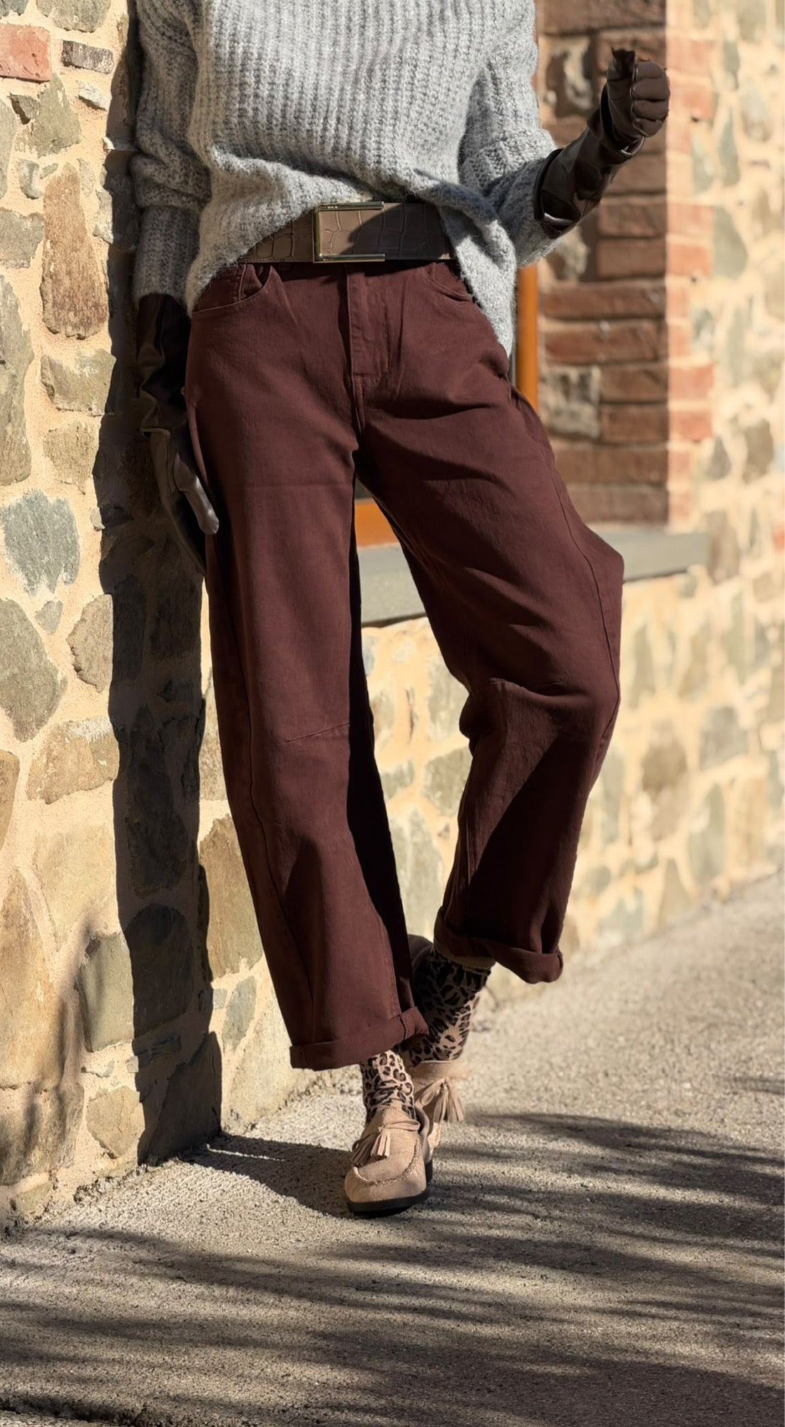 Pants Odette choco