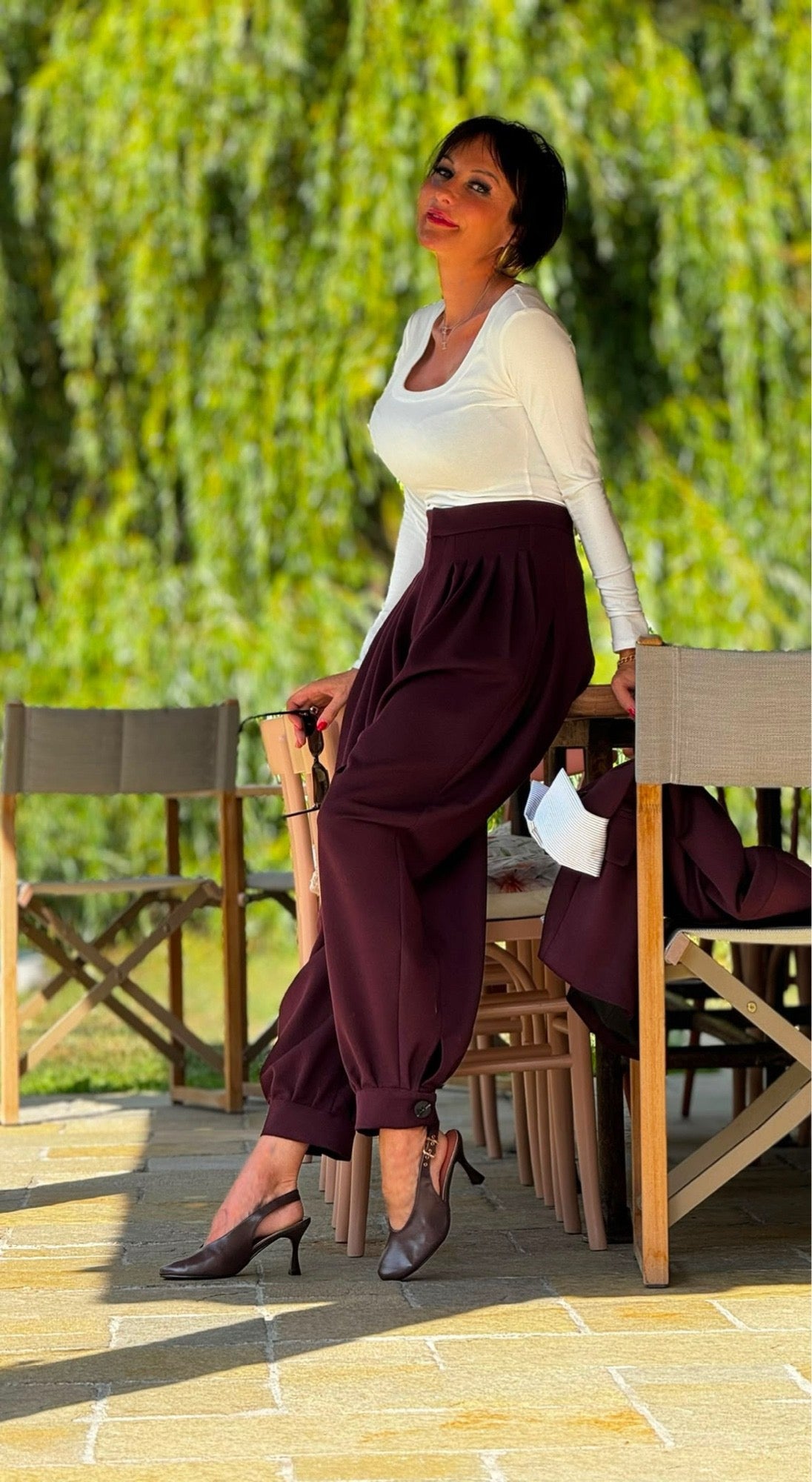 Tee Evita LM white