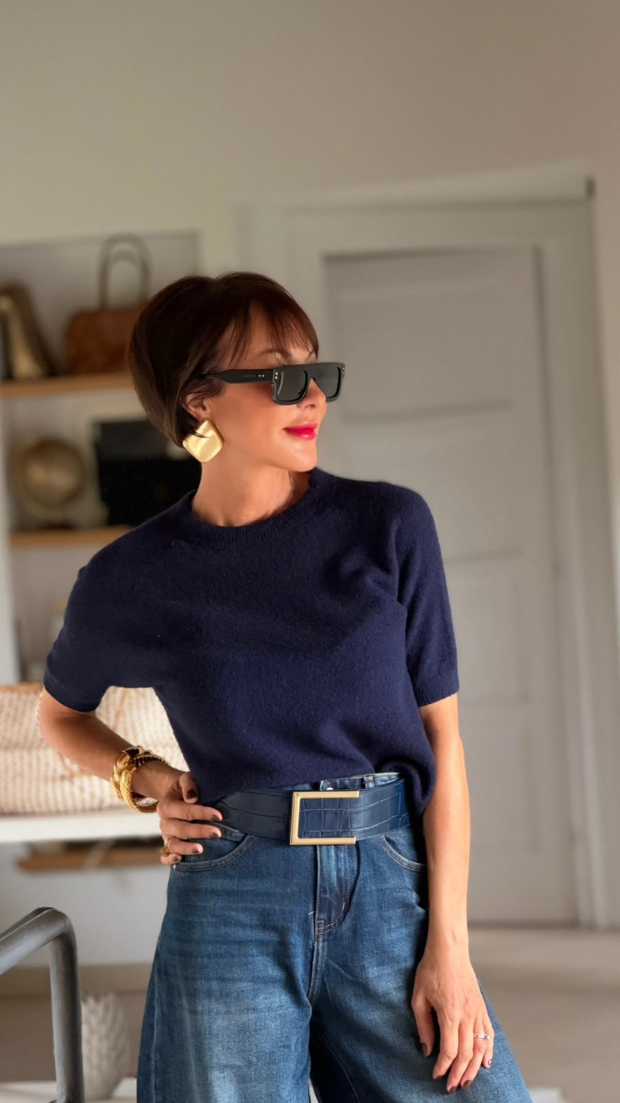 Belt Chloe blue