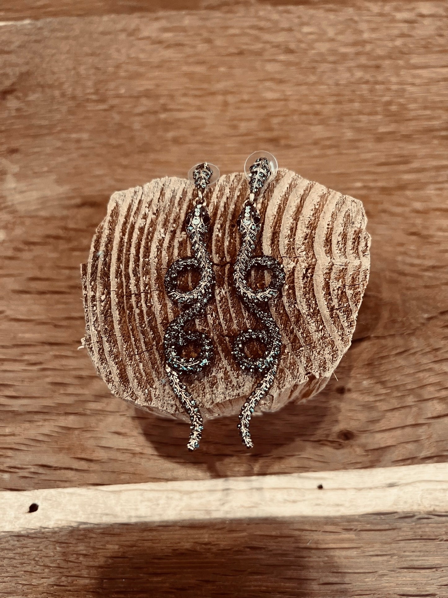 Earrings snake