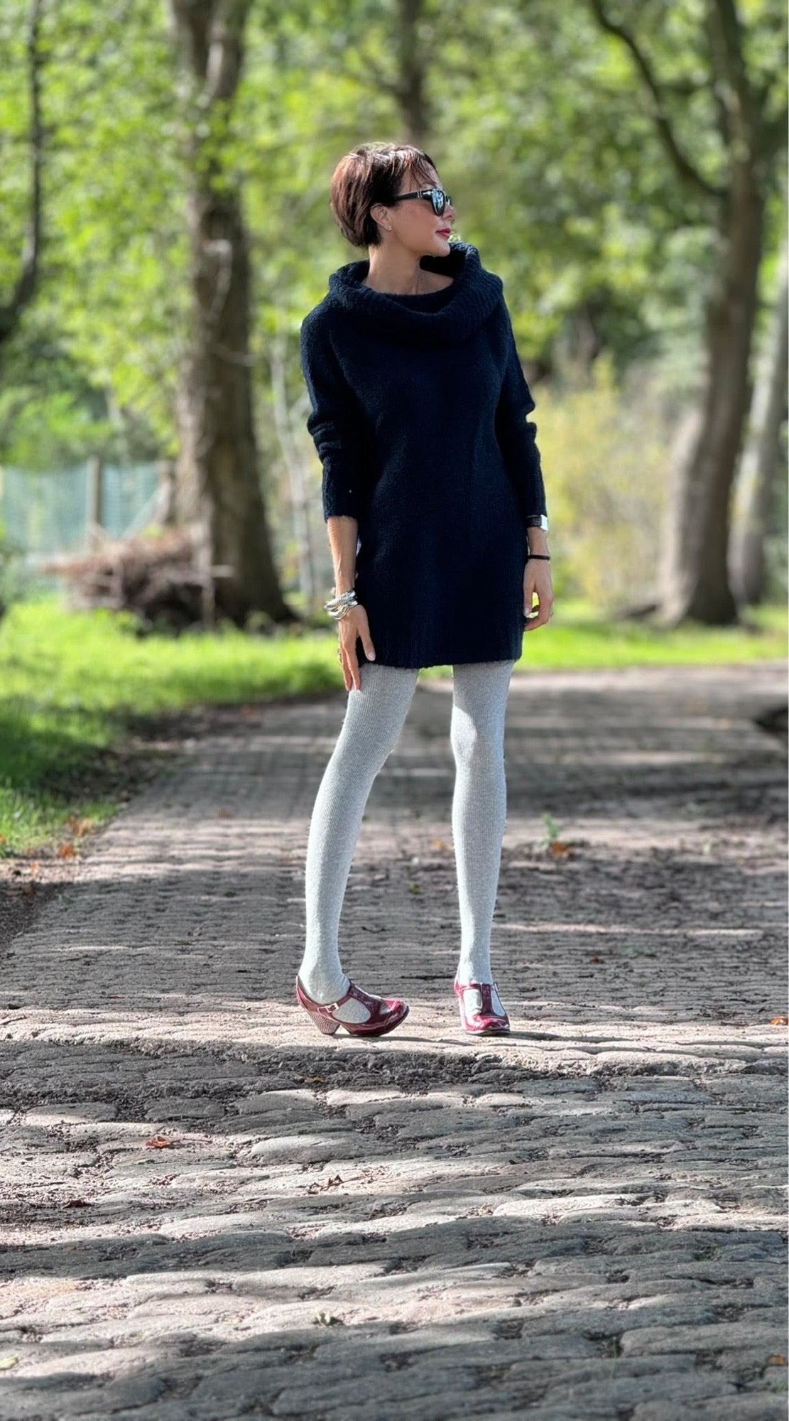 Dress pull Carlotta navy